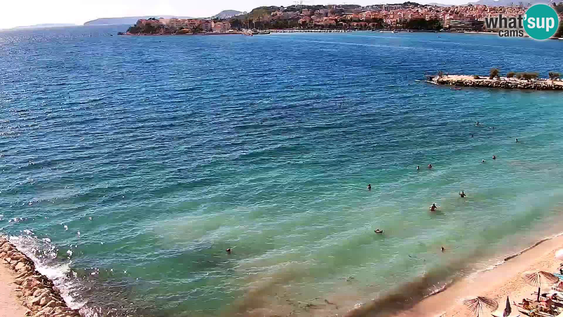 Web kamera Plaža Podstrana – Pogled uživo
