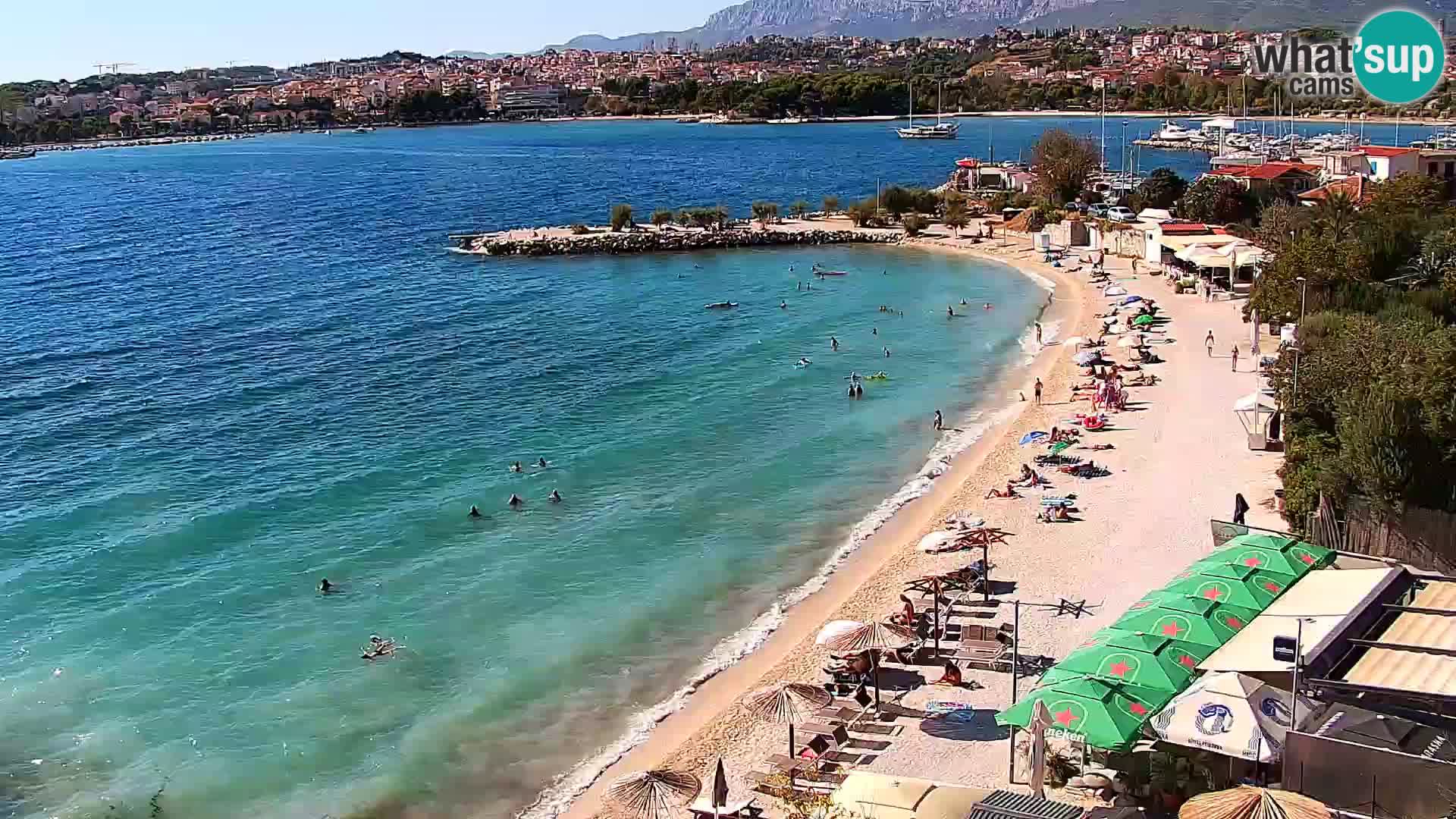 Podstrana Beach Webcam – Live View from Hotel Split