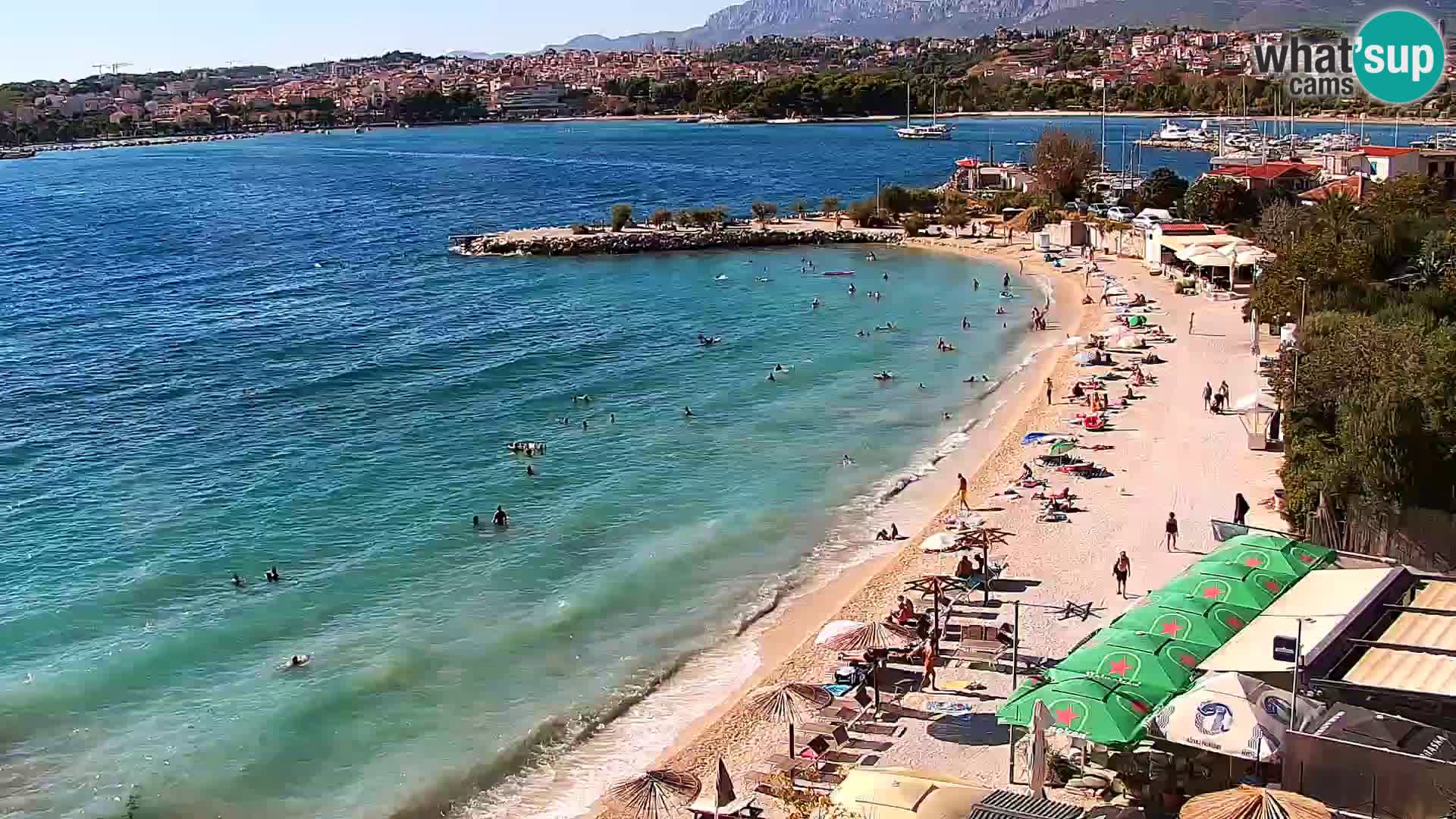 Podstrana Beach Webcam – Live View from Hotel Split