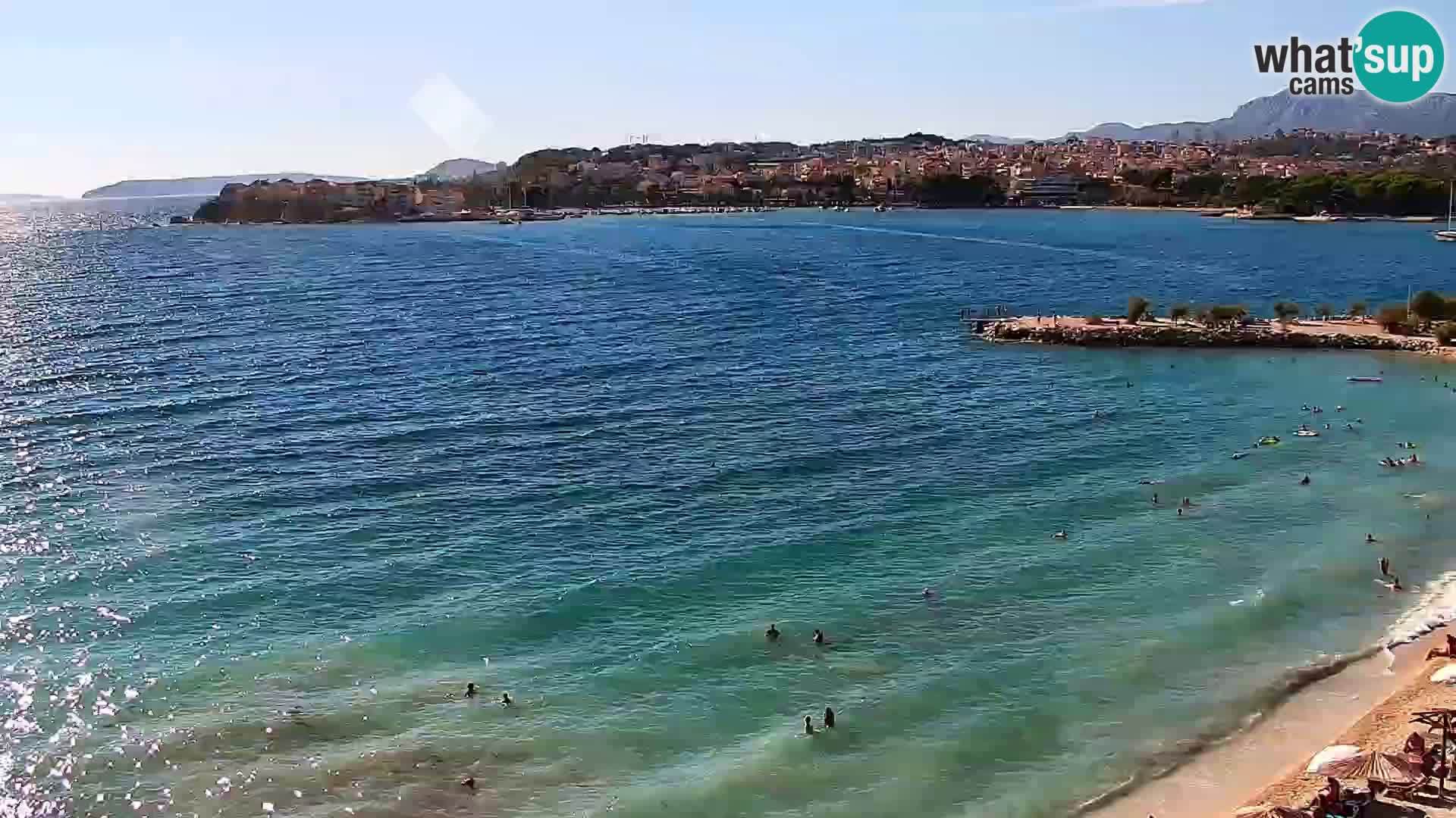 Webcam Playa de Podstrana – Vista en directo desde Hotel Split