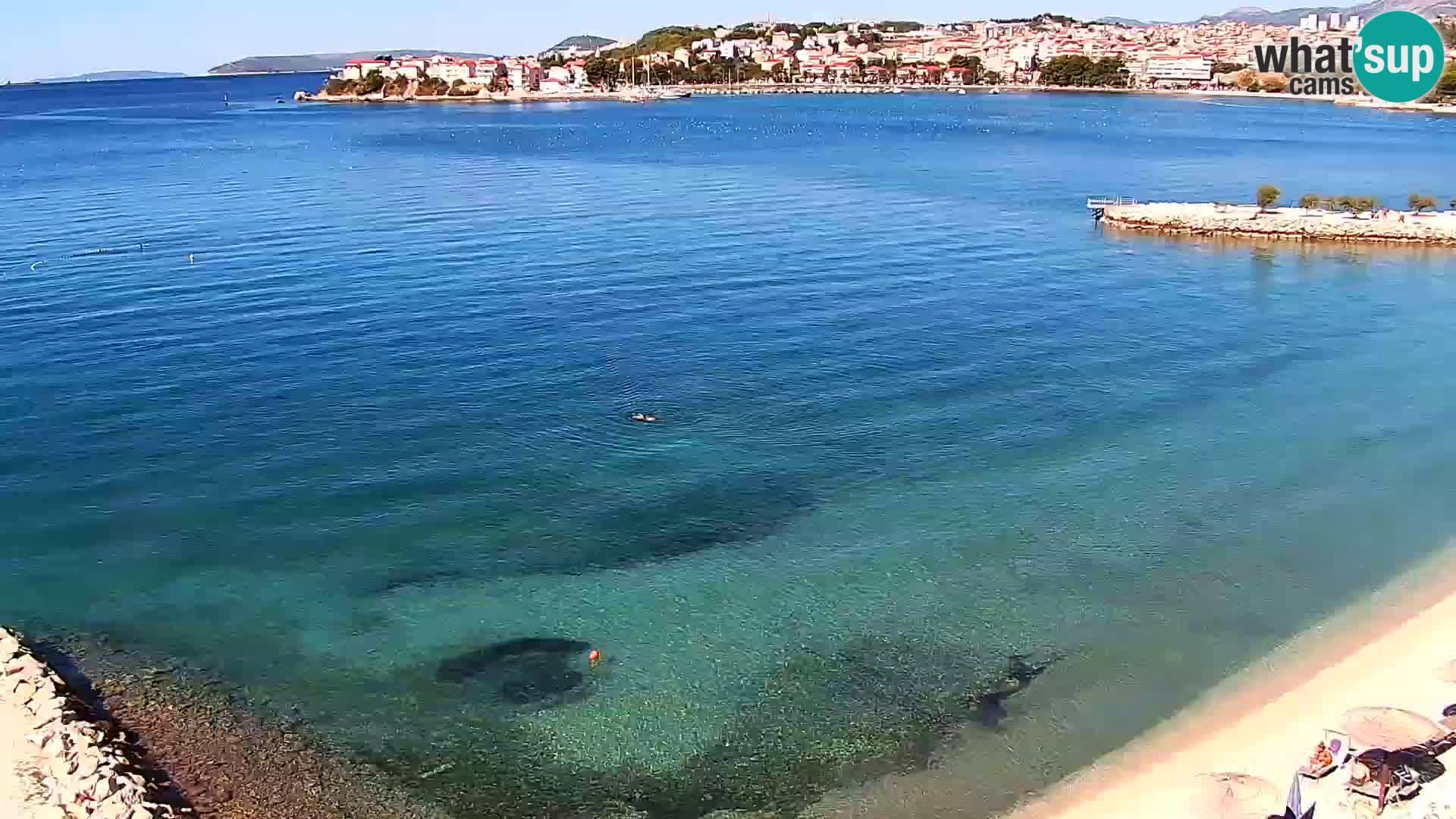 Web kamera Plaža Podstrana – Pogled uživo