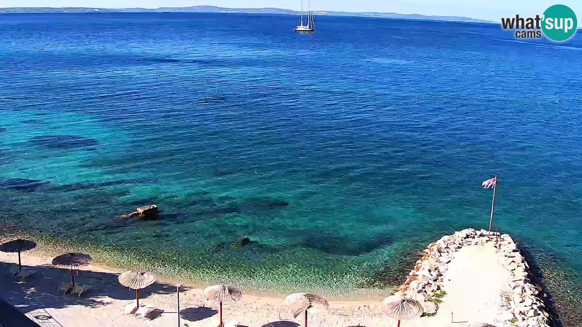 Podstrana Beach Webcam – Live View from Hotel Split