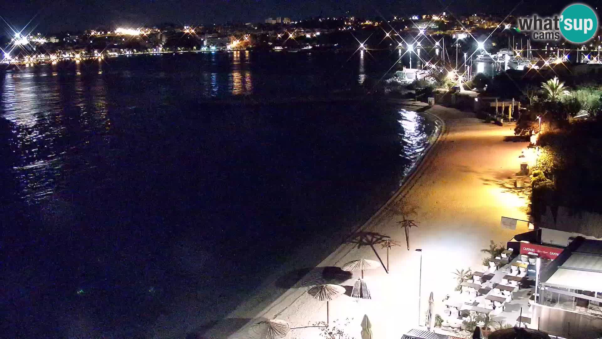 Web kamera Plaža Podstrana – Pogled uživo