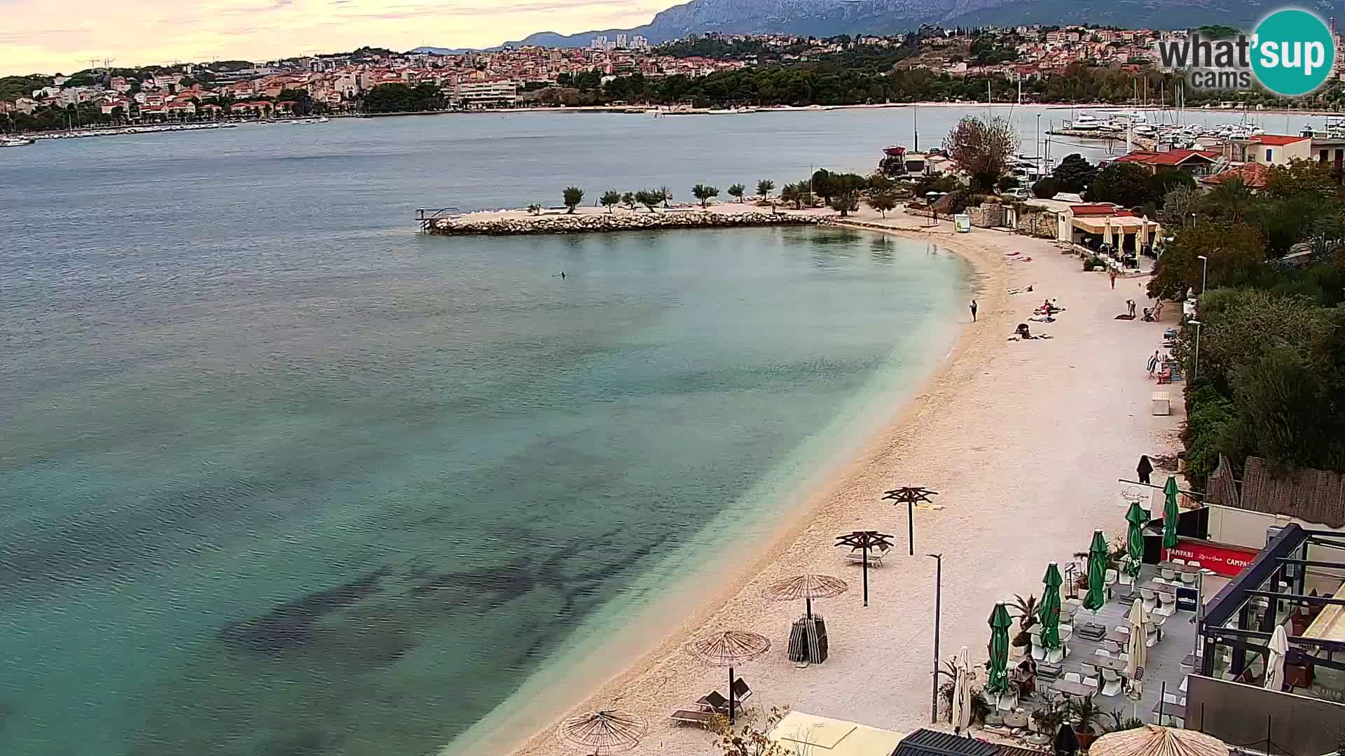 Podstrana Beach Webcam – Live View from Hotel Split