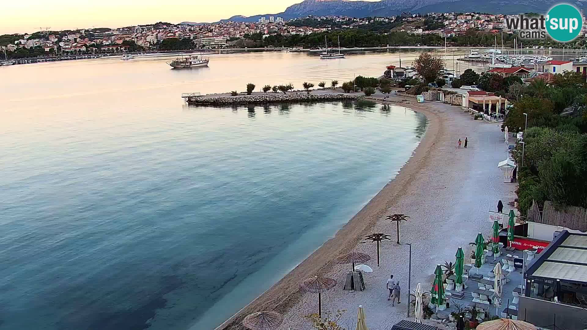 Podstrana Strand Webcam – Liveblick vom Hotel Split