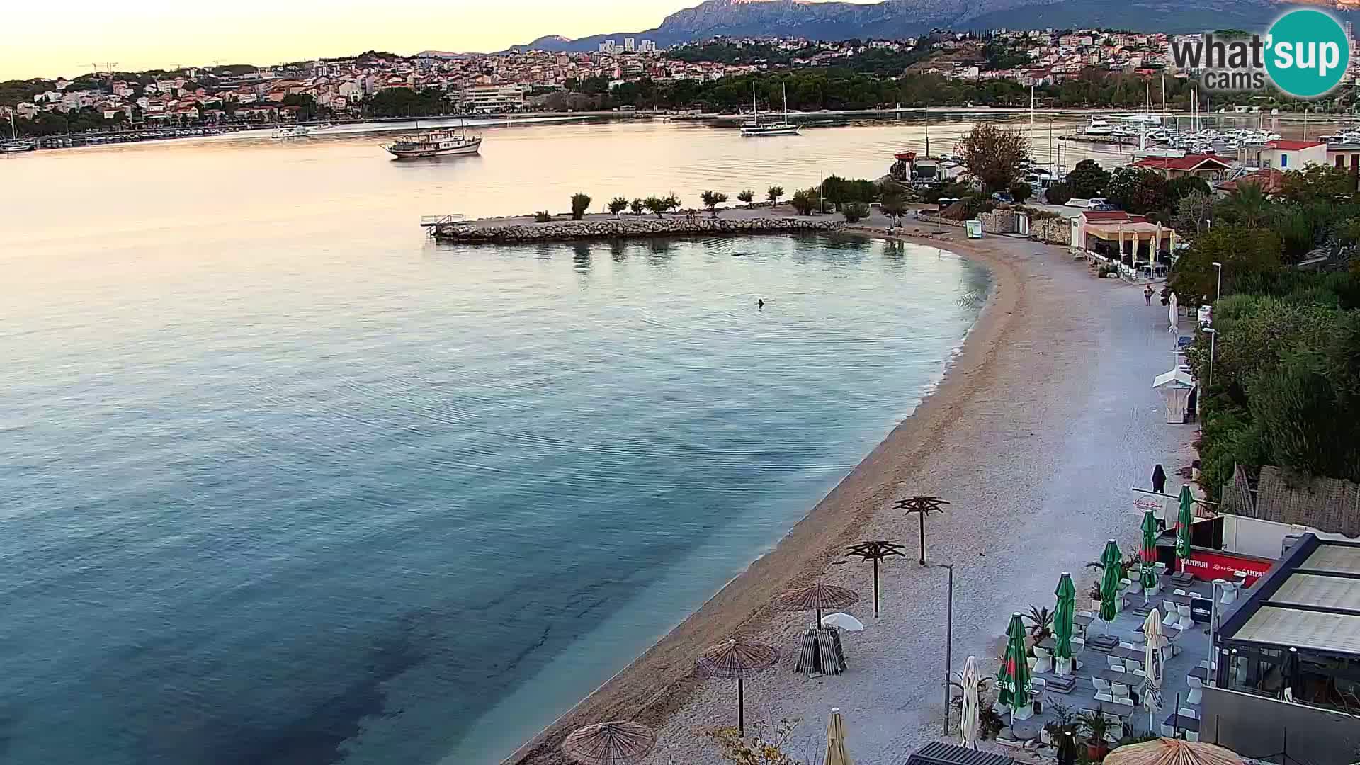 Podstrana Beach Webcam – Live View from Hotel Split