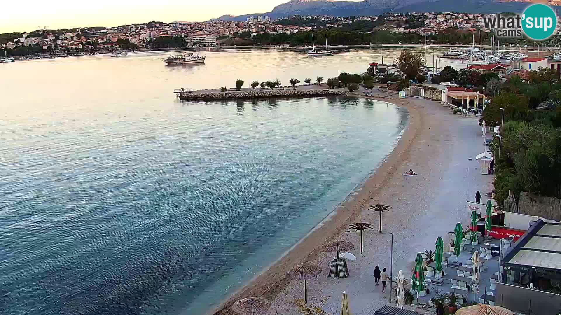 Podstrana Strand Webcam – Liveblick vom Hotel Split