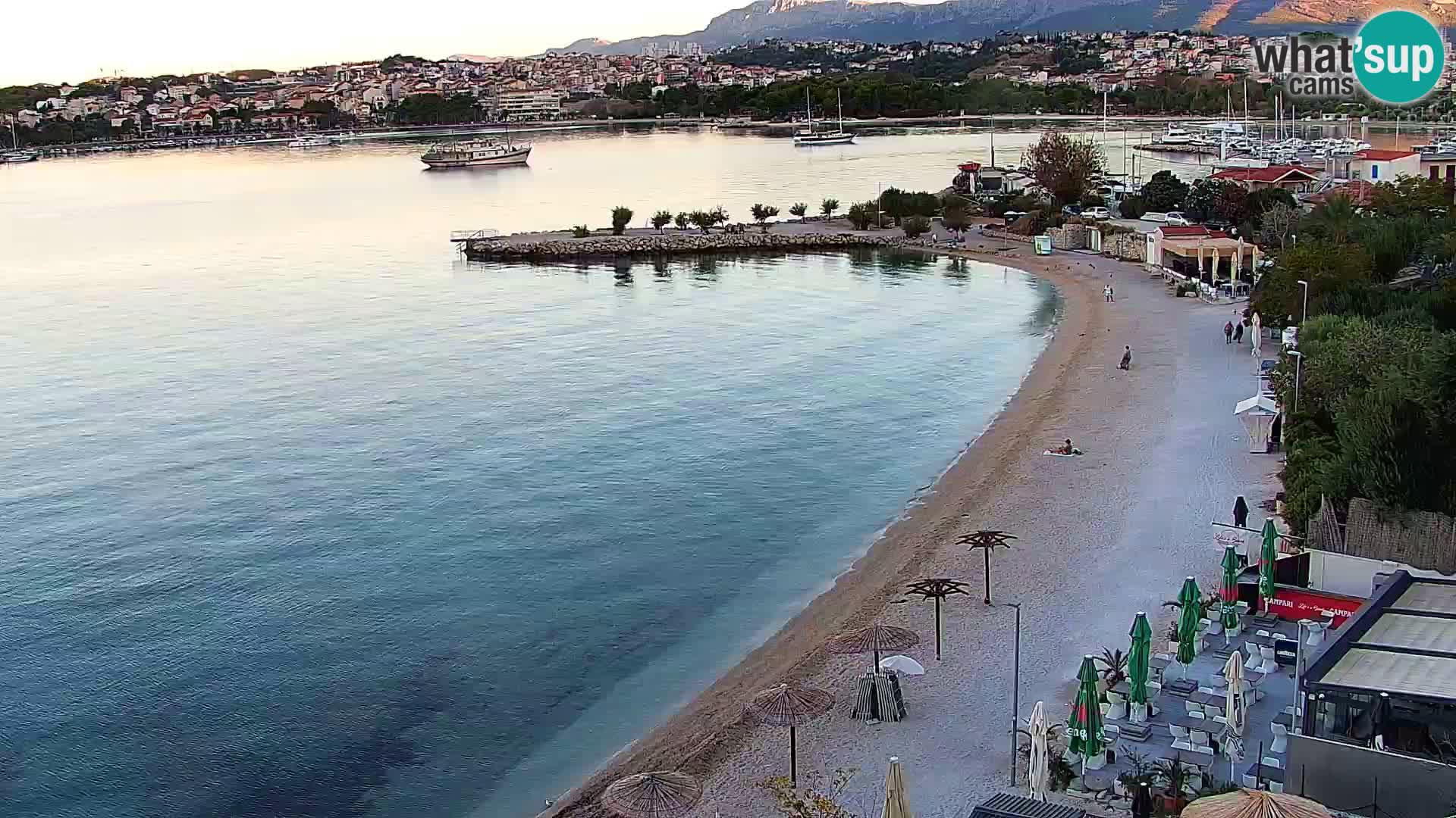 Podstrana Strand Webcam – Liveblick vom Hotel Split
