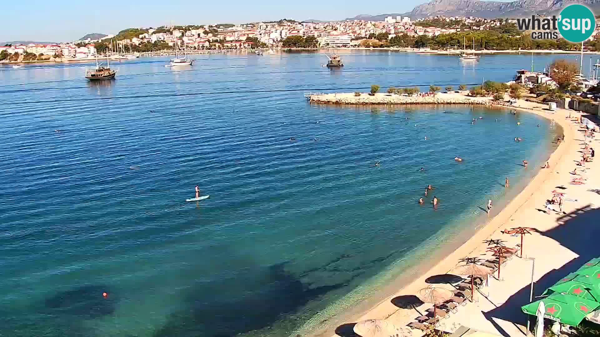 Webcam Spiaggia di Podstrana – Diretta dall’Hotel Split