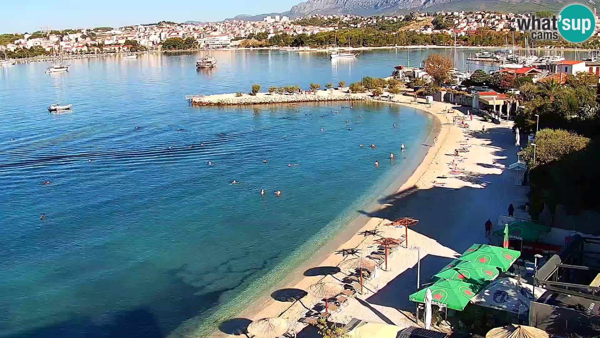 Podstrana Beach Webcam – Live View from Hotel Split