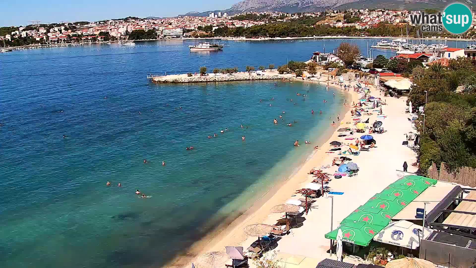 Podstrana Beach Webcam – Live View from Hotel Split