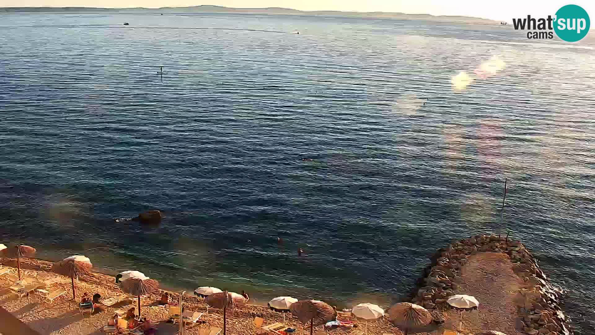Web kamera Plaža Podstrana – Pogled uživo
