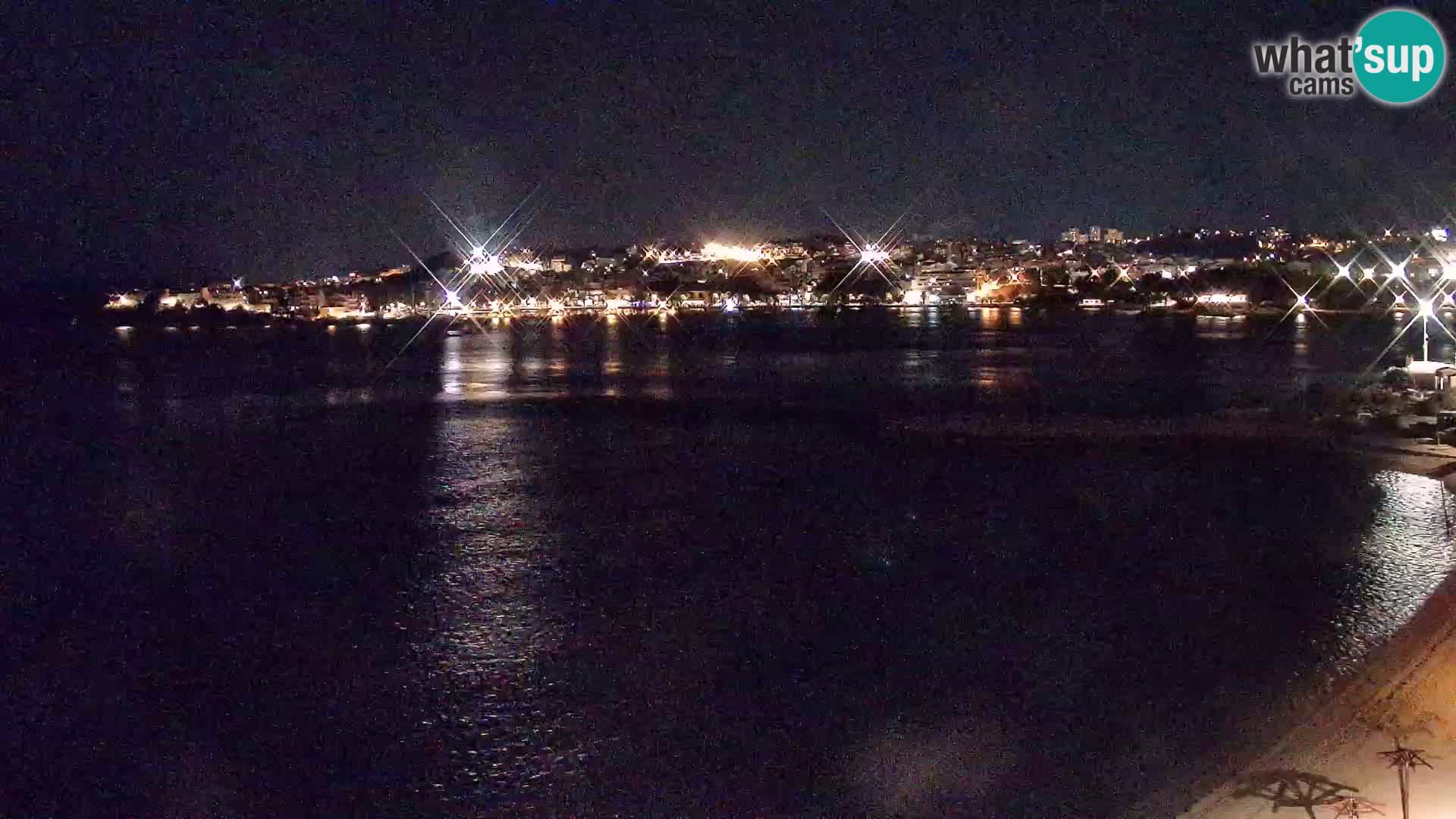 Spletna kamera Plaža Podstrana – Pogled v živo