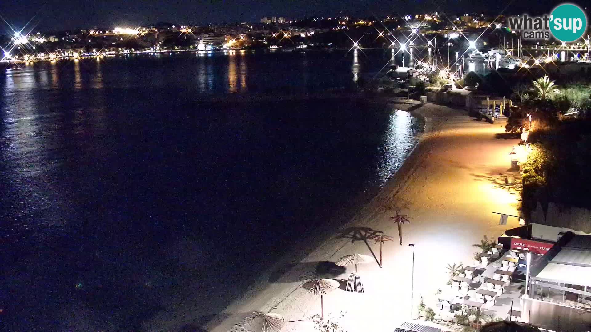 Web kamera Plaža Podstrana – Pogled uživo