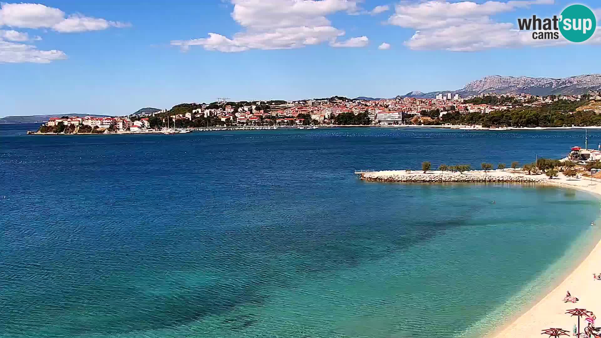 Podstrana Strand Webcam – Liveblick vom Hotel Split