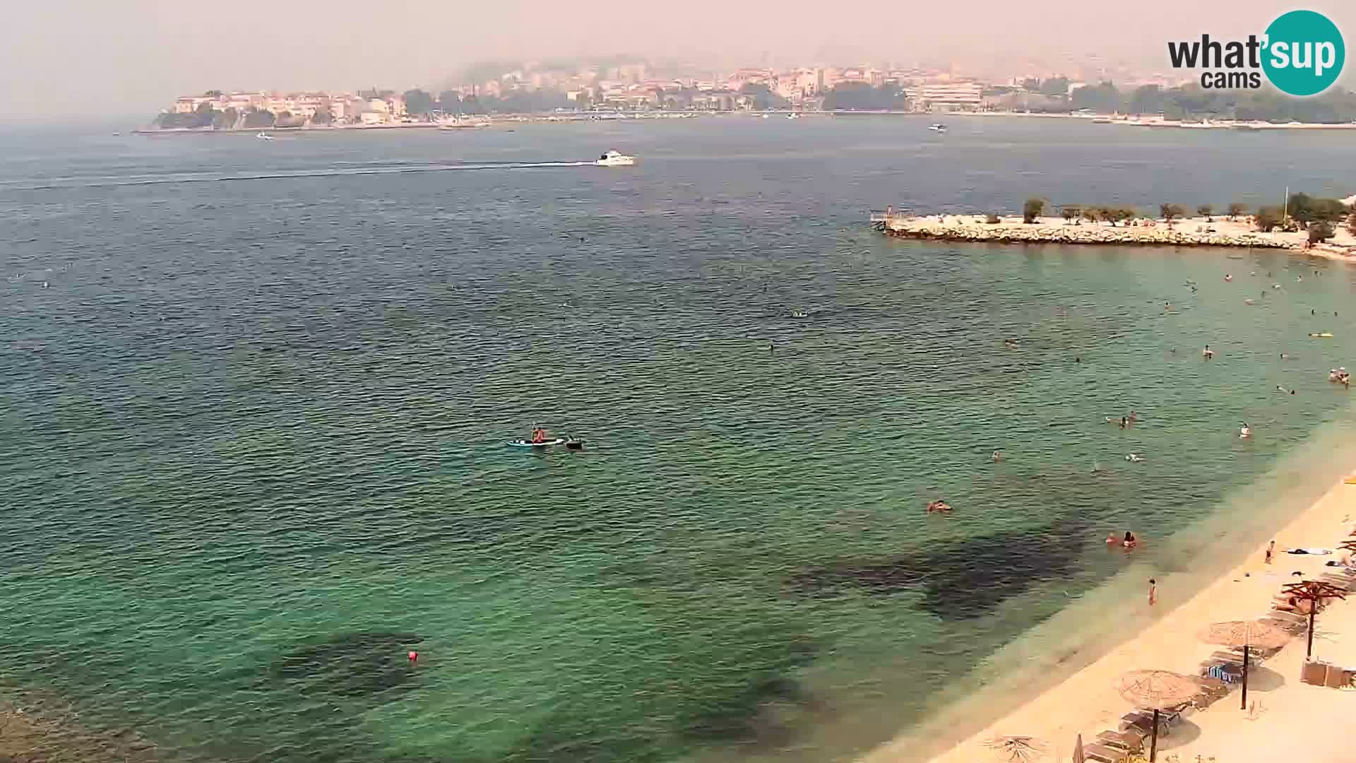 Podstrana Beach Webcam – Live View from Hotel Split