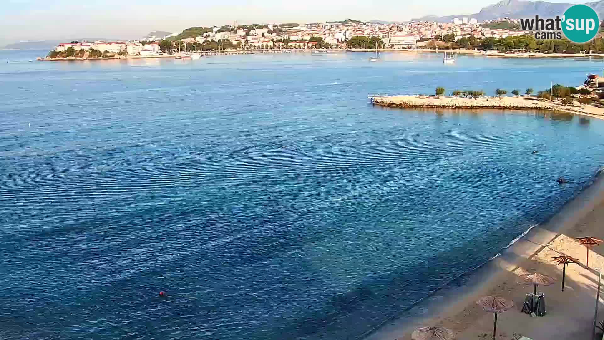 Podstrana Strand Webcam – Liveblick vom Hotel Split