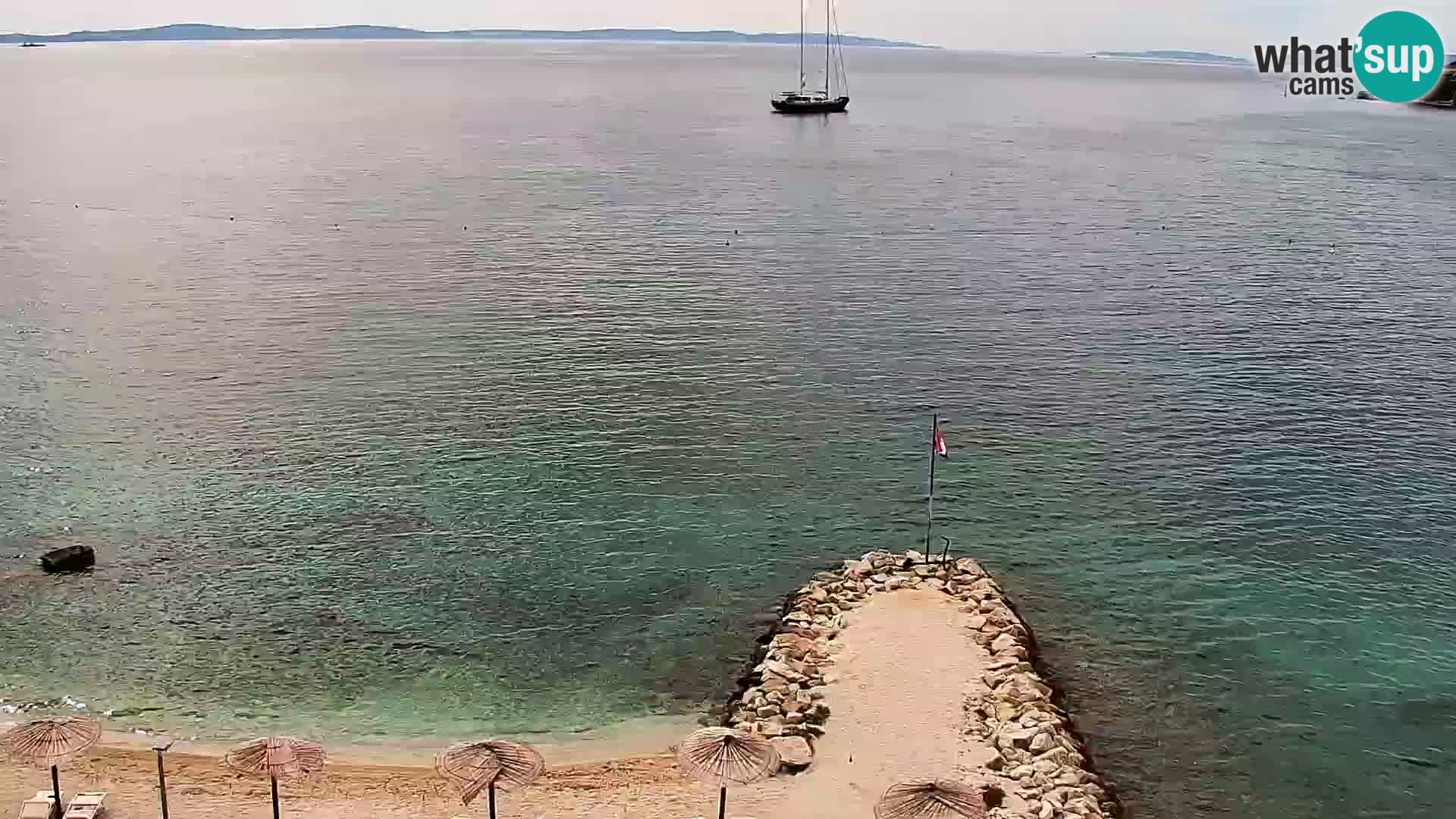 Webcam Playa de Podstrana – Vista en directo desde Hotel Split