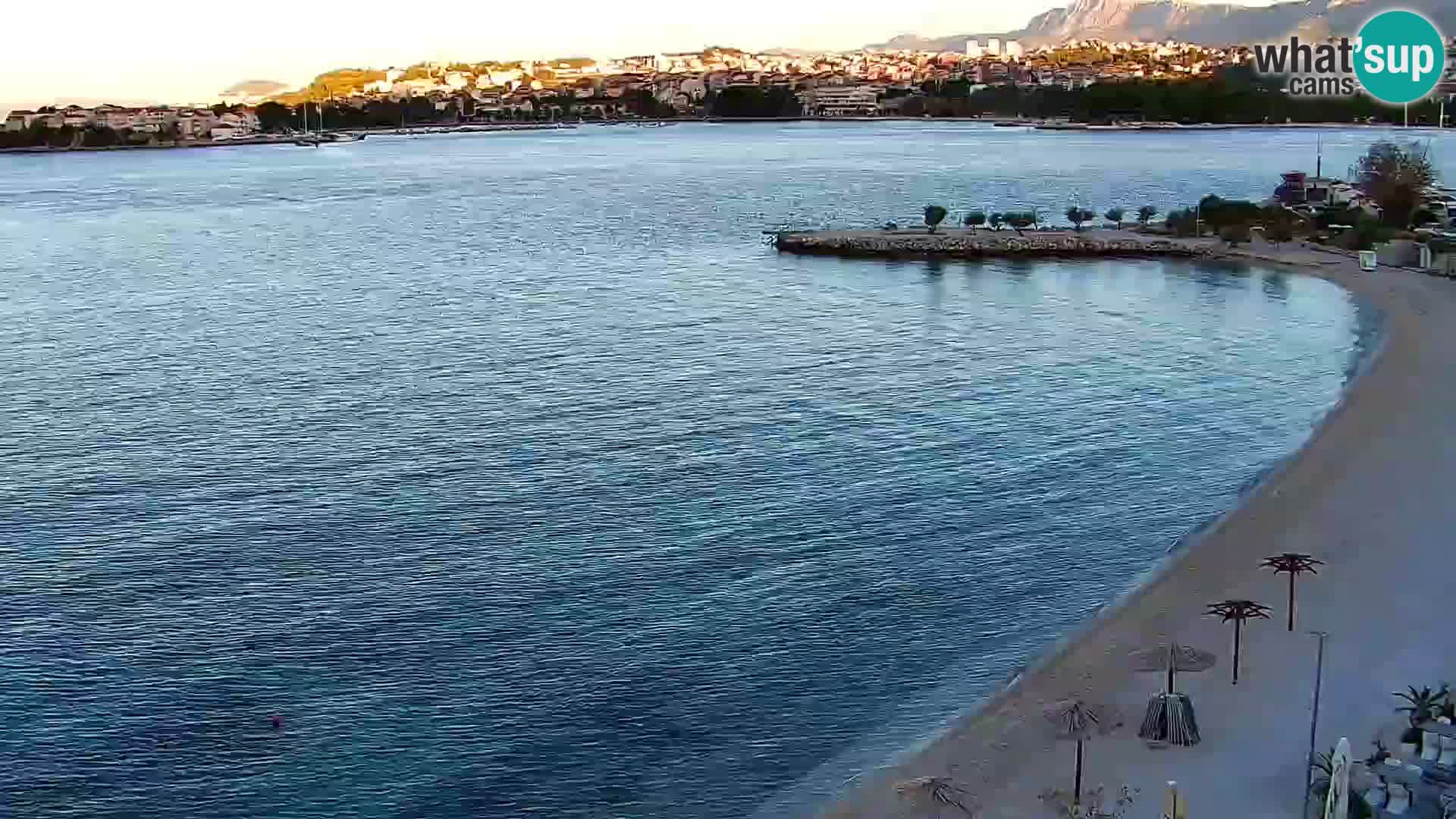 Podstrana Strand Webcam – Liveblick vom Hotel Split