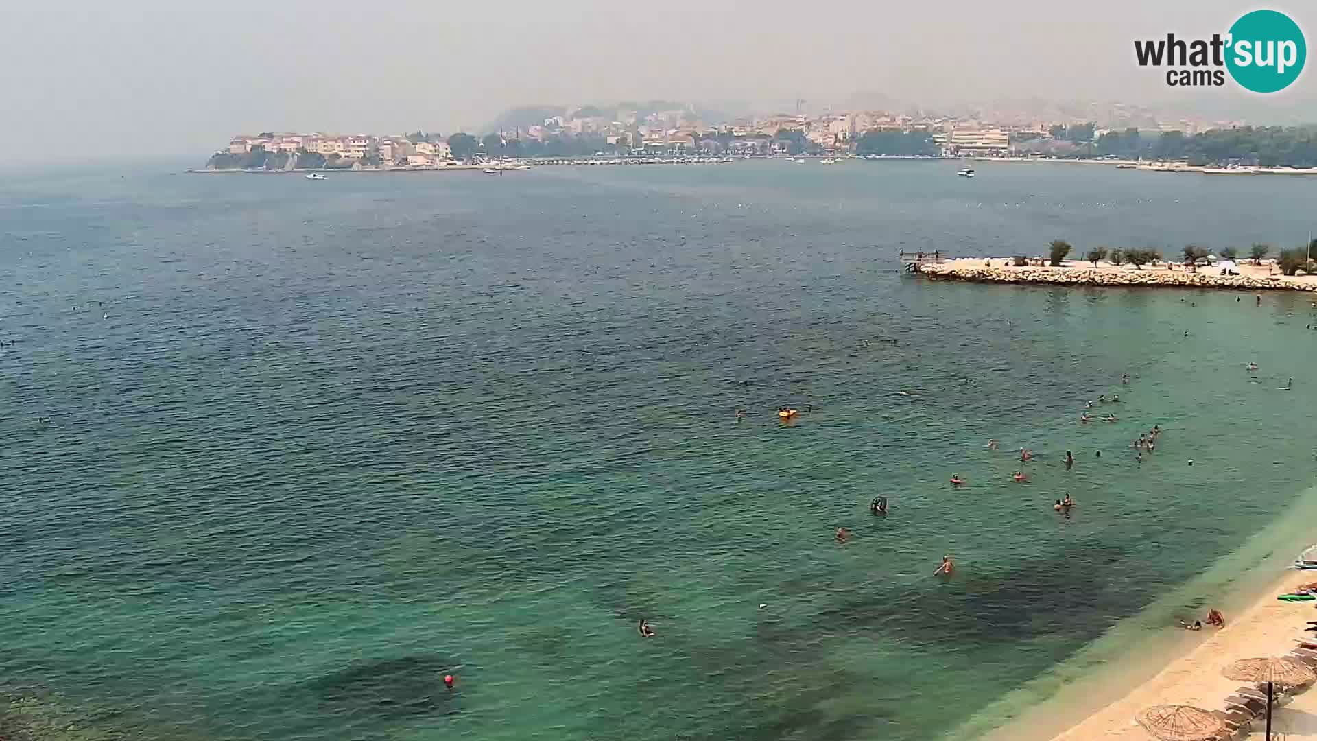 Podstrana Beach Webcam – Live View from Hotel Split