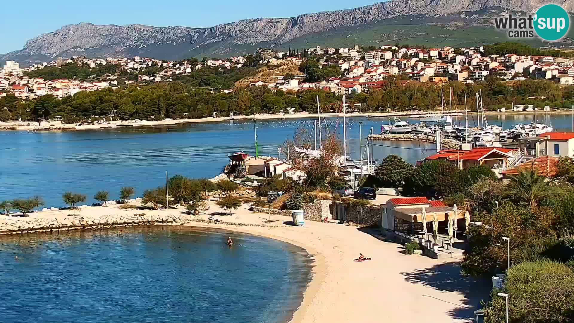 Podstrana Beach Webcam – Live View from Hotel Split
