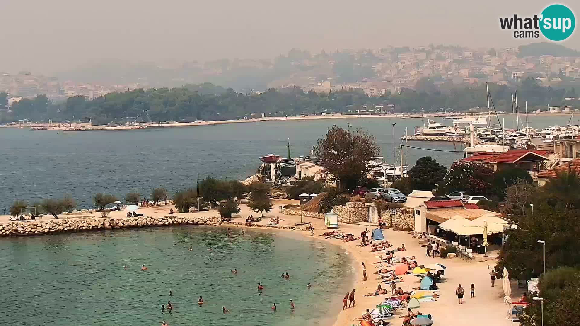 Podstrana Beach Webcam – Live View from Hotel Split