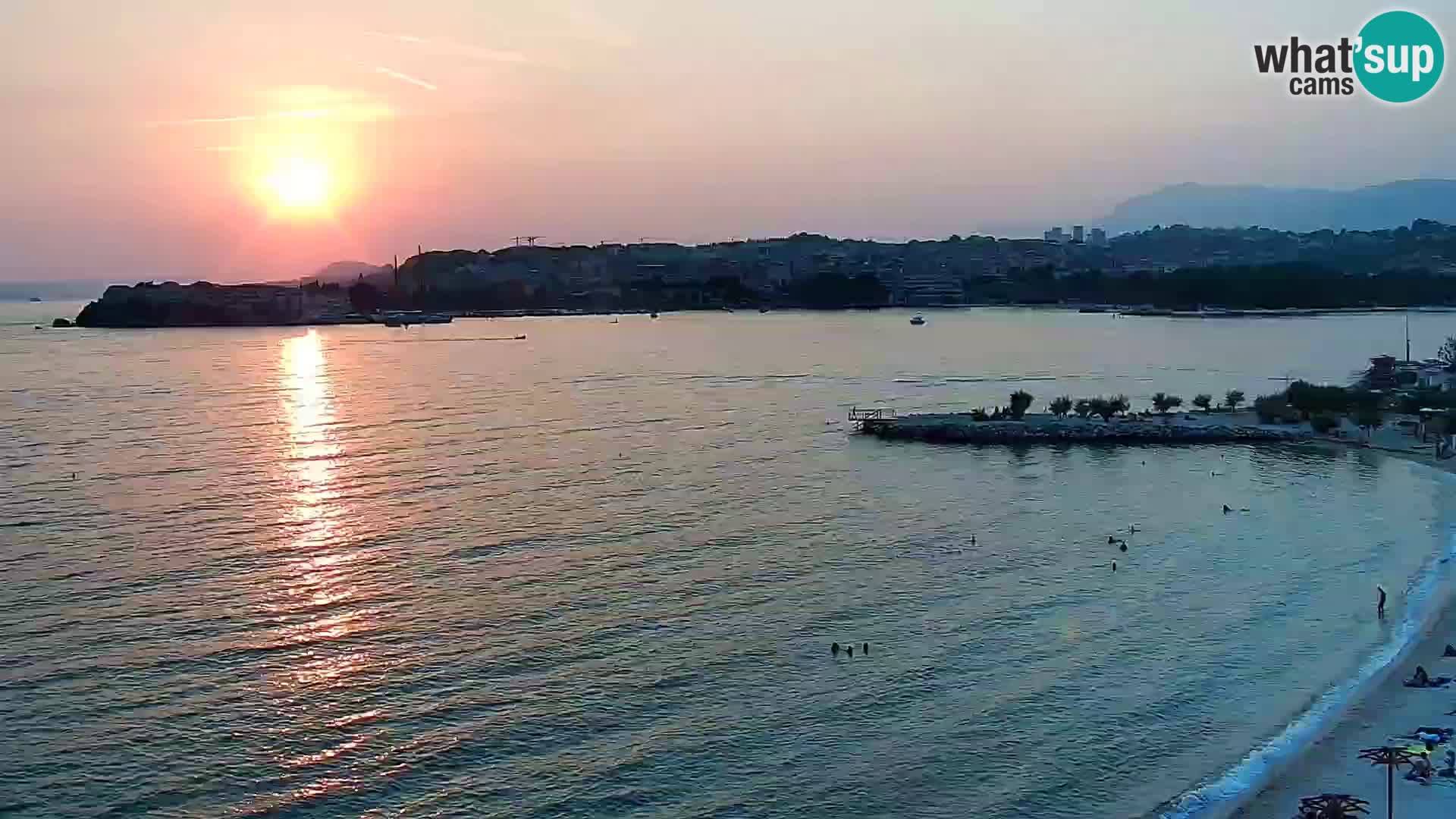 Podstrana Beach Webcam – Live View from Hotel Split