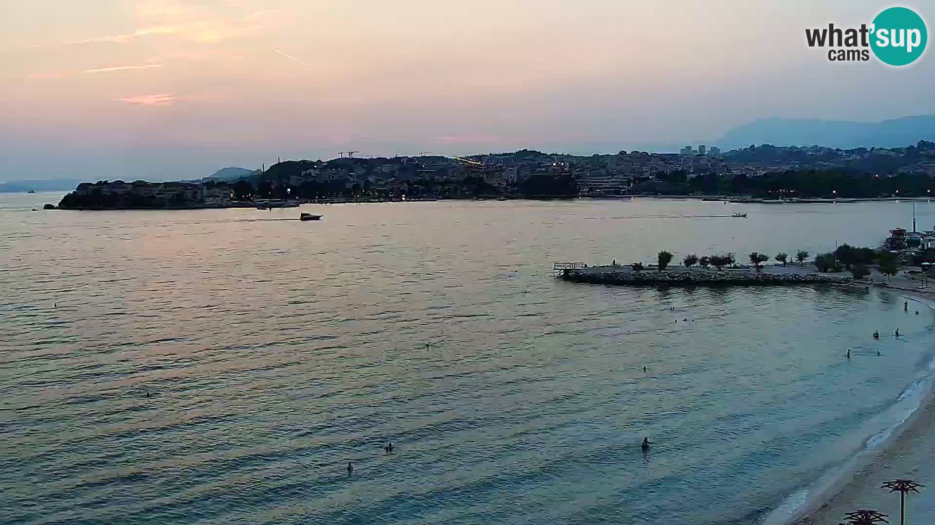 Podstrana Beach Webcam – Live View from Hotel Split