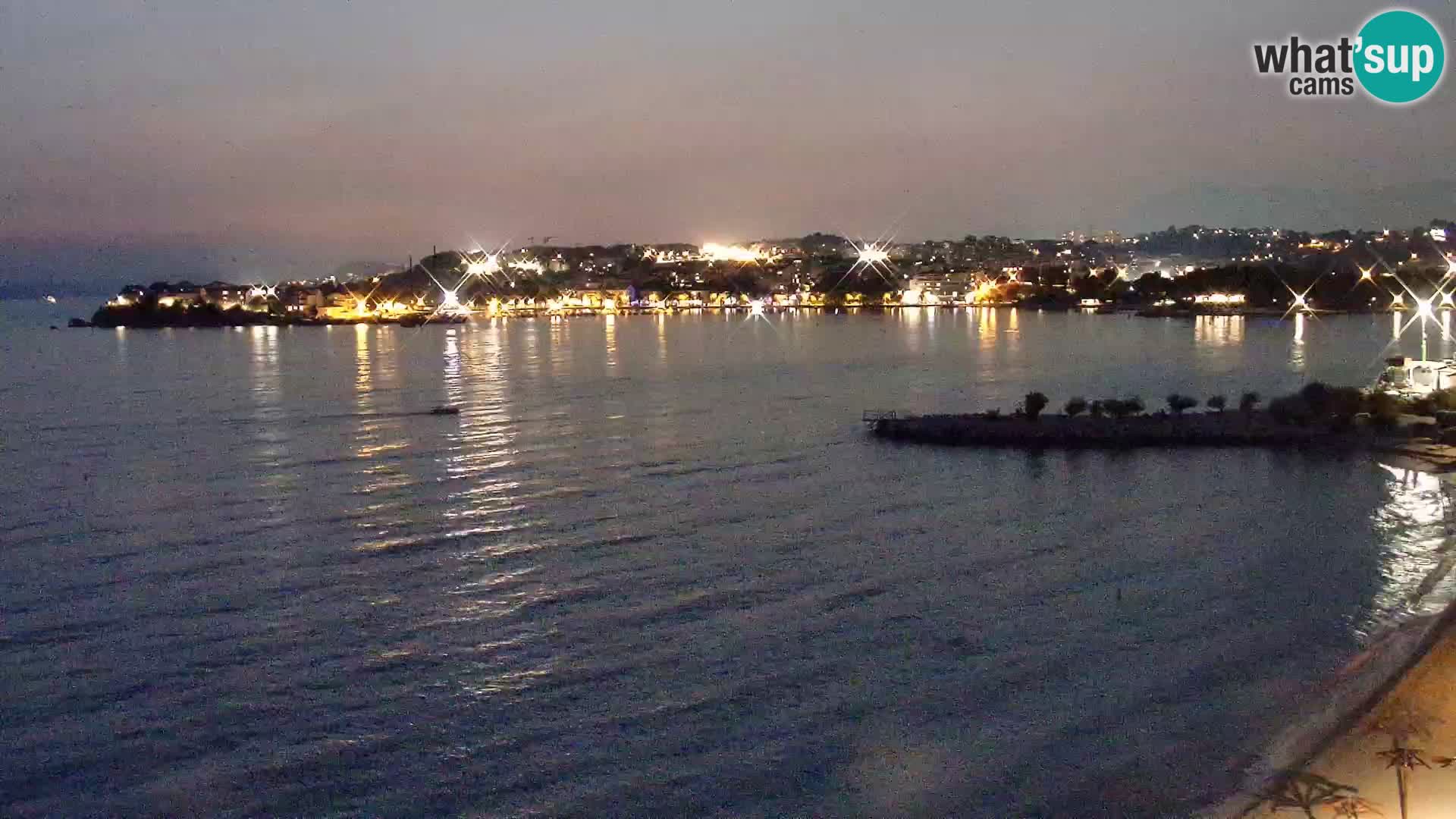 Webcam plage de Podstrana – Vue en direct depuis Hotel Split