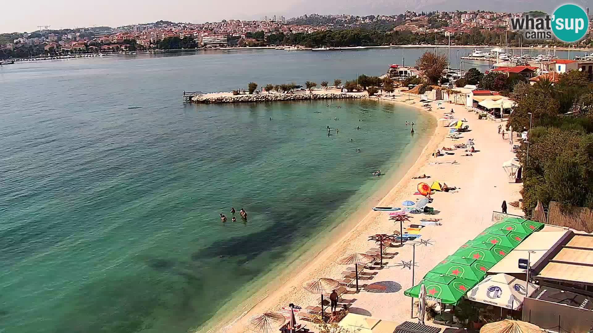 Podstrana Beach Webcam – Live View from Hotel Split