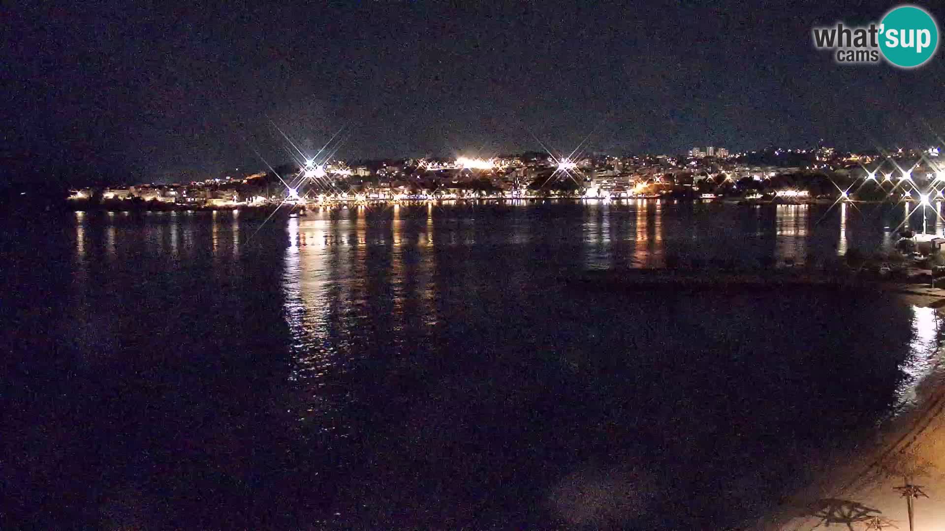 Webcam plage de Podstrana – Vue en direct depuis Hotel Split