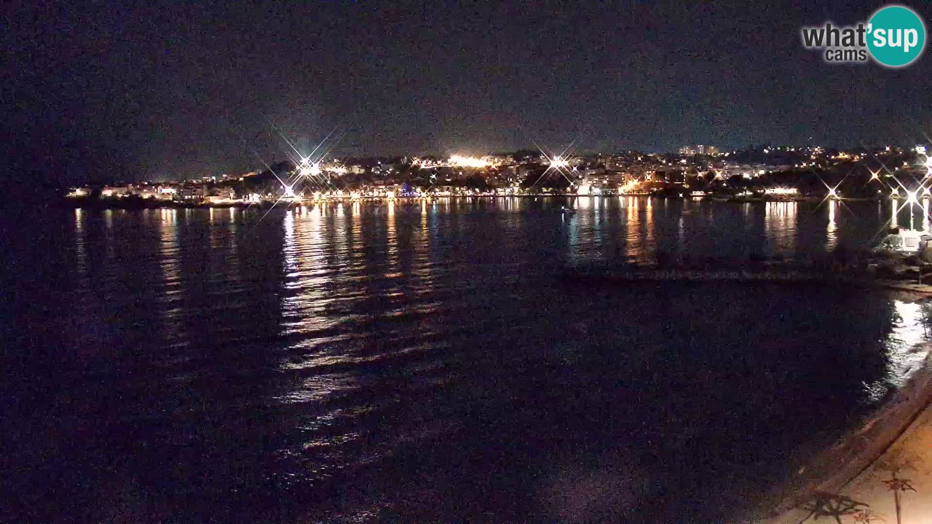 Webcam plage de Podstrana – Vue en direct depuis Hotel Split