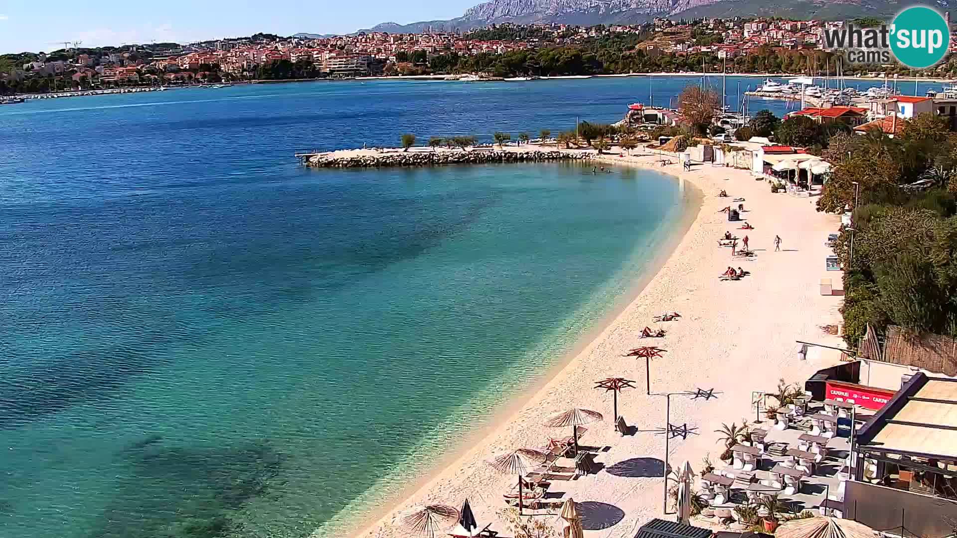 Webcam Spiaggia di Podstrana – Diretta dall’Hotel Split