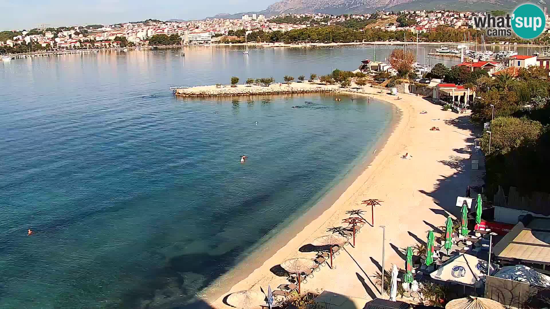 Podstrana Beach Webcam – Live View from Hotel Split