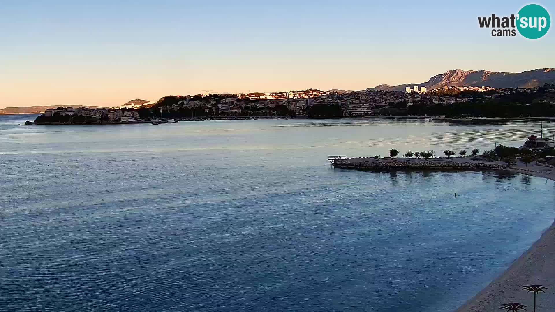 Podstrana Beach Webcam – Live View from Hotel Split