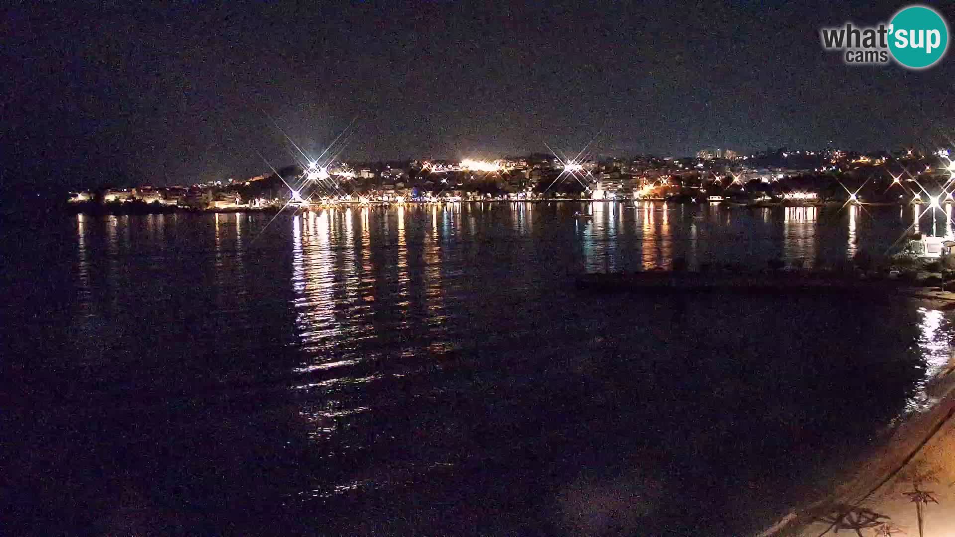 Webcam plage de Podstrana – Vue en direct depuis Hotel Split