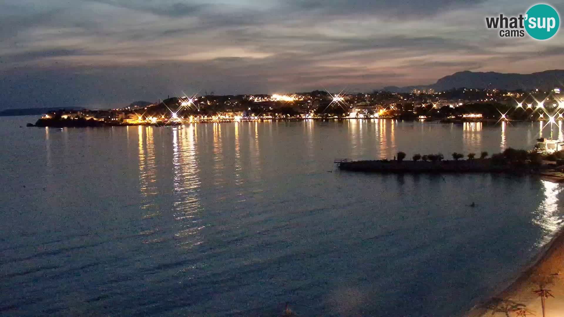 Webcam Playa de Podstrana – Vista en directo desde Hotel Split