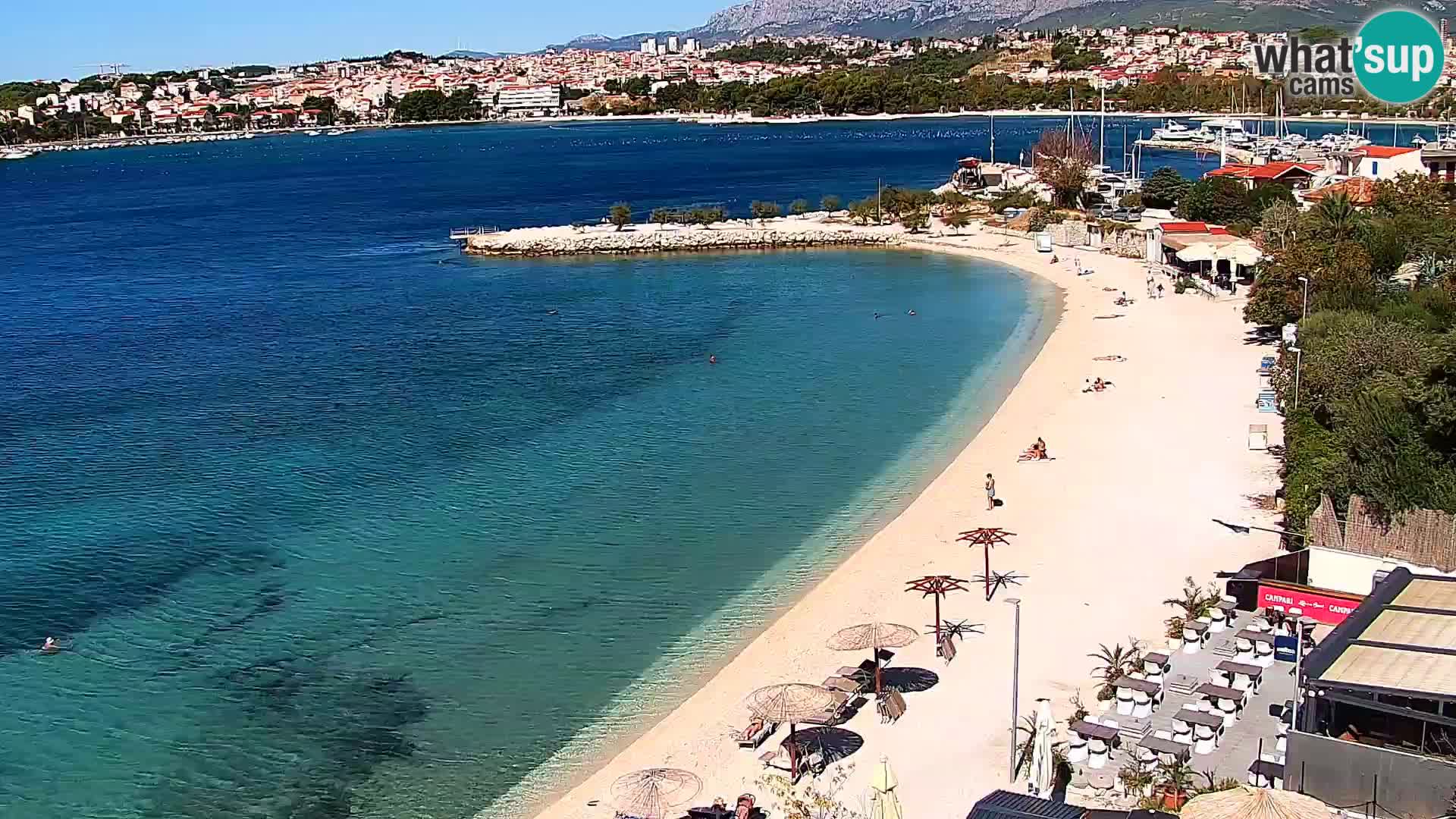 Podstrana Beach Webcam – Live View from Hotel Split