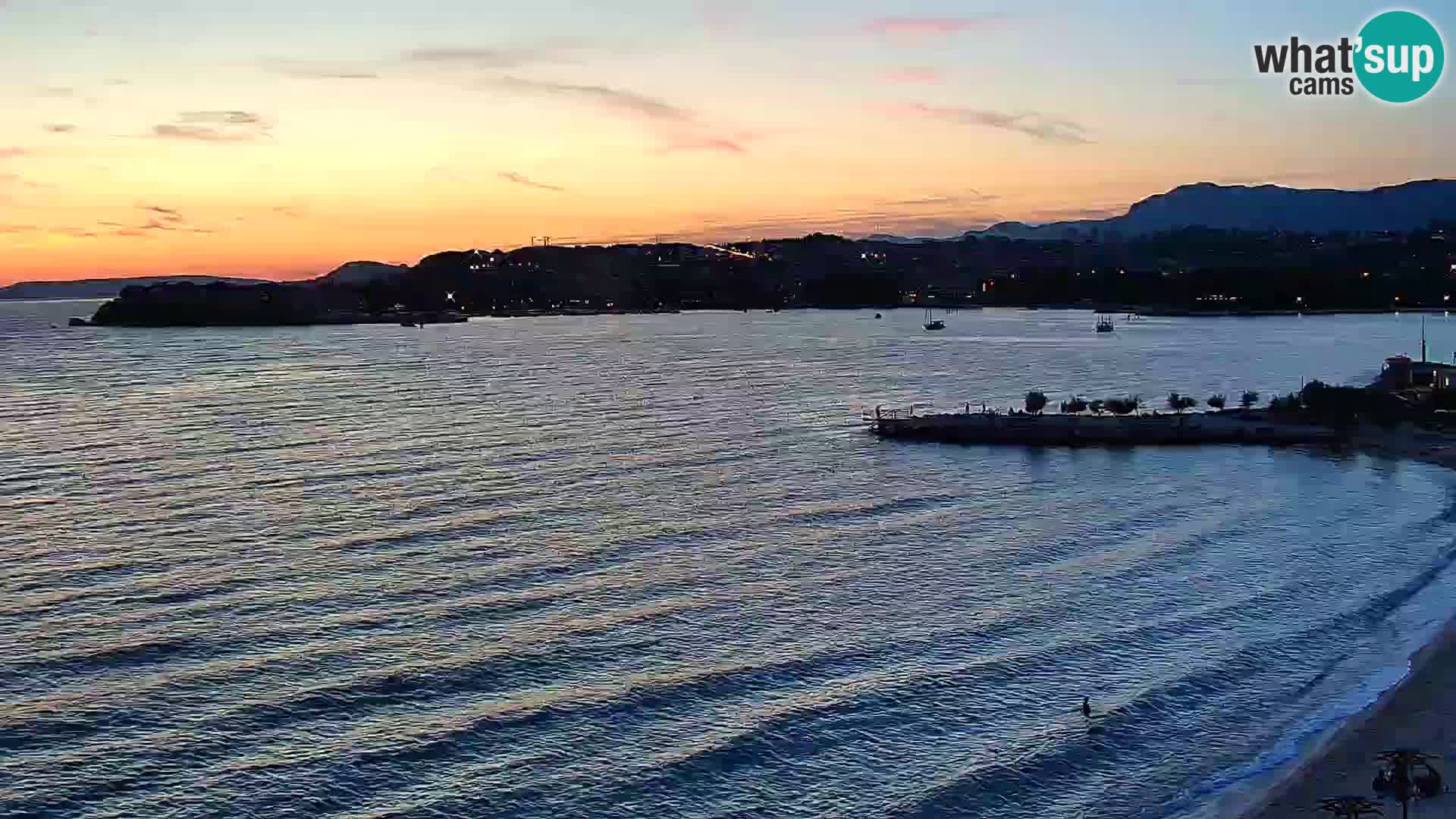 Webcam Playa de Podstrana – Vista en directo desde Hotel Split