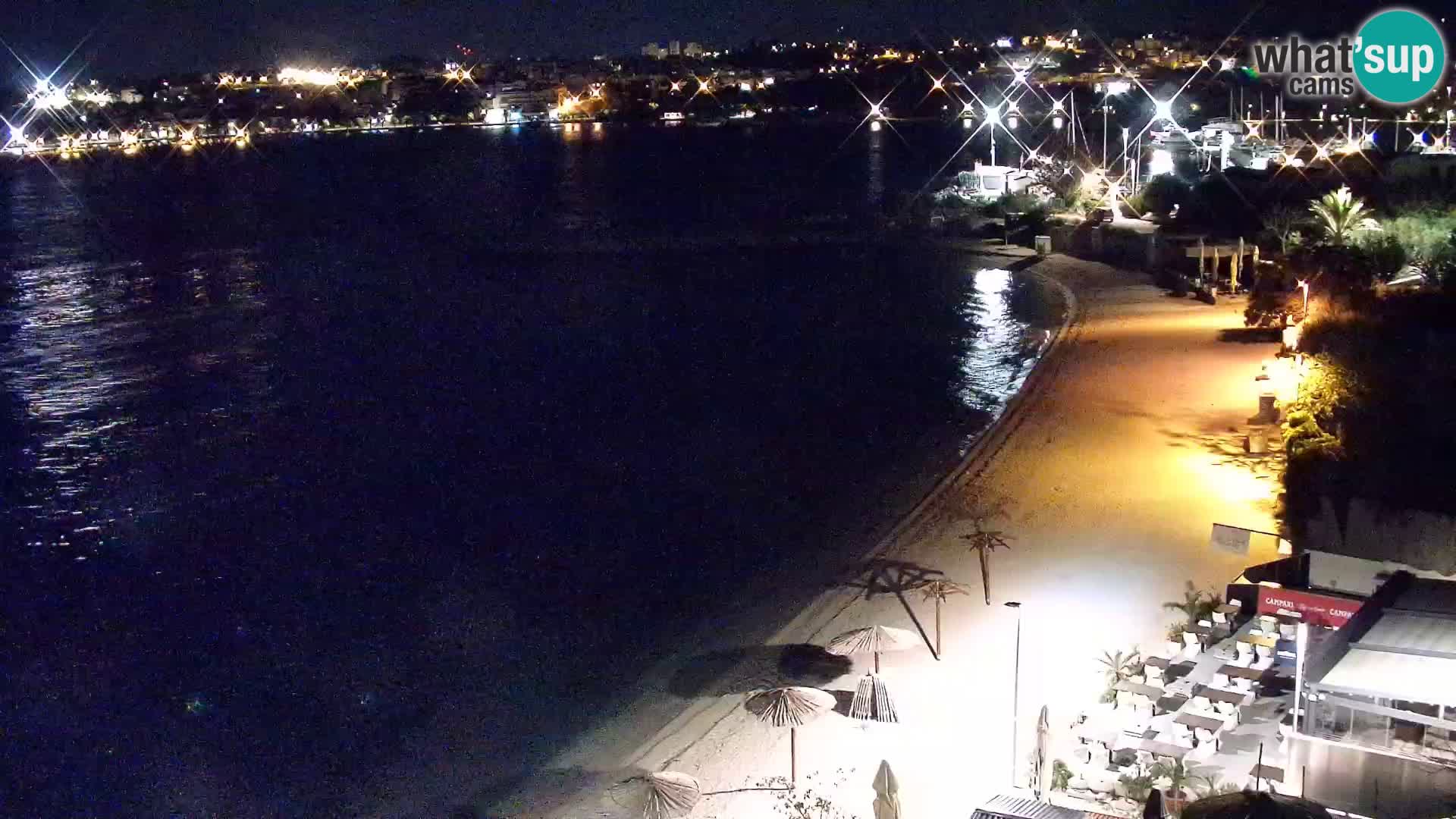 Web kamera Plaža Podstrana – Pogled uživo