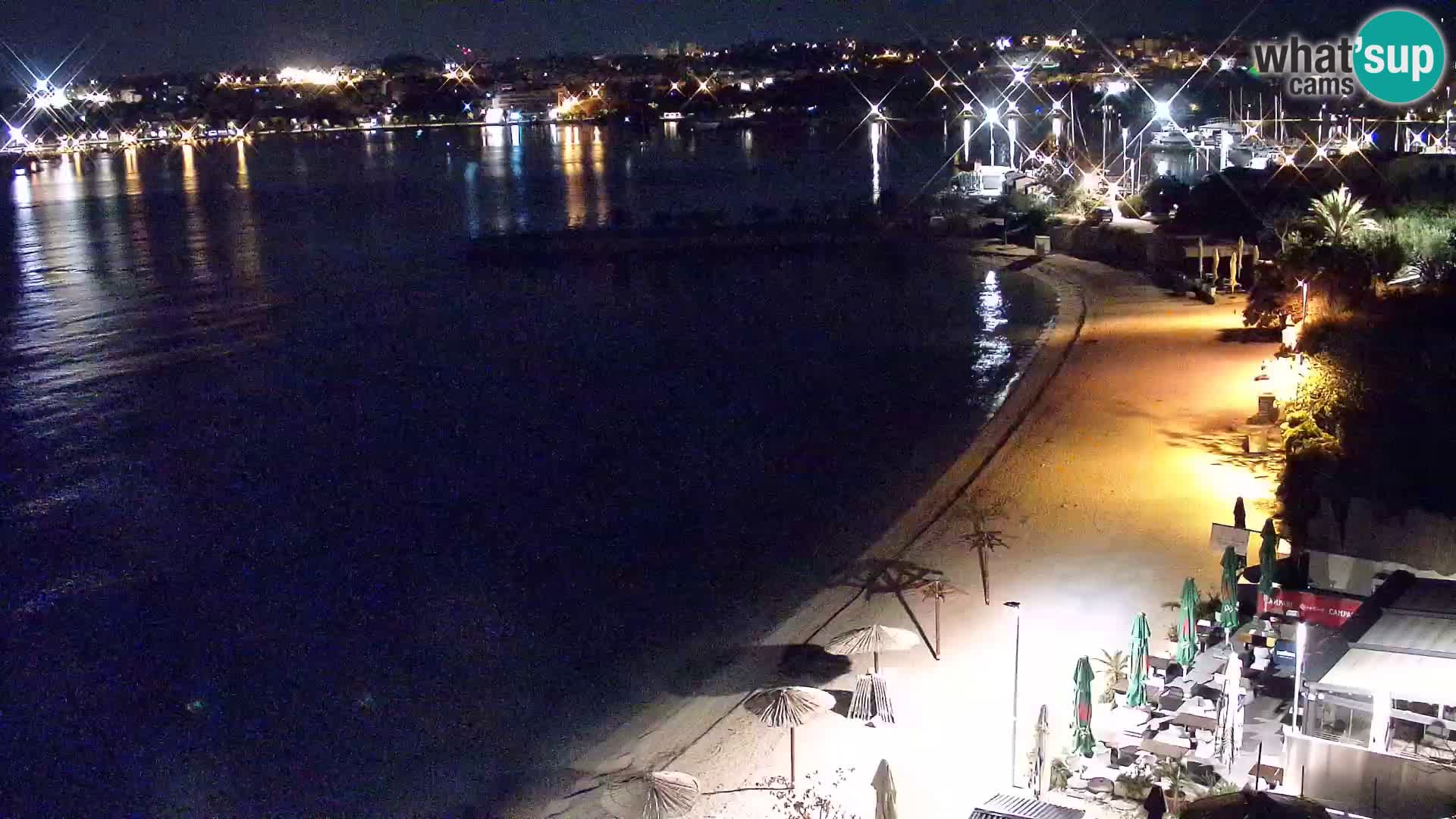Webcam plage de Podstrana – Vue en direct depuis Hotel Split