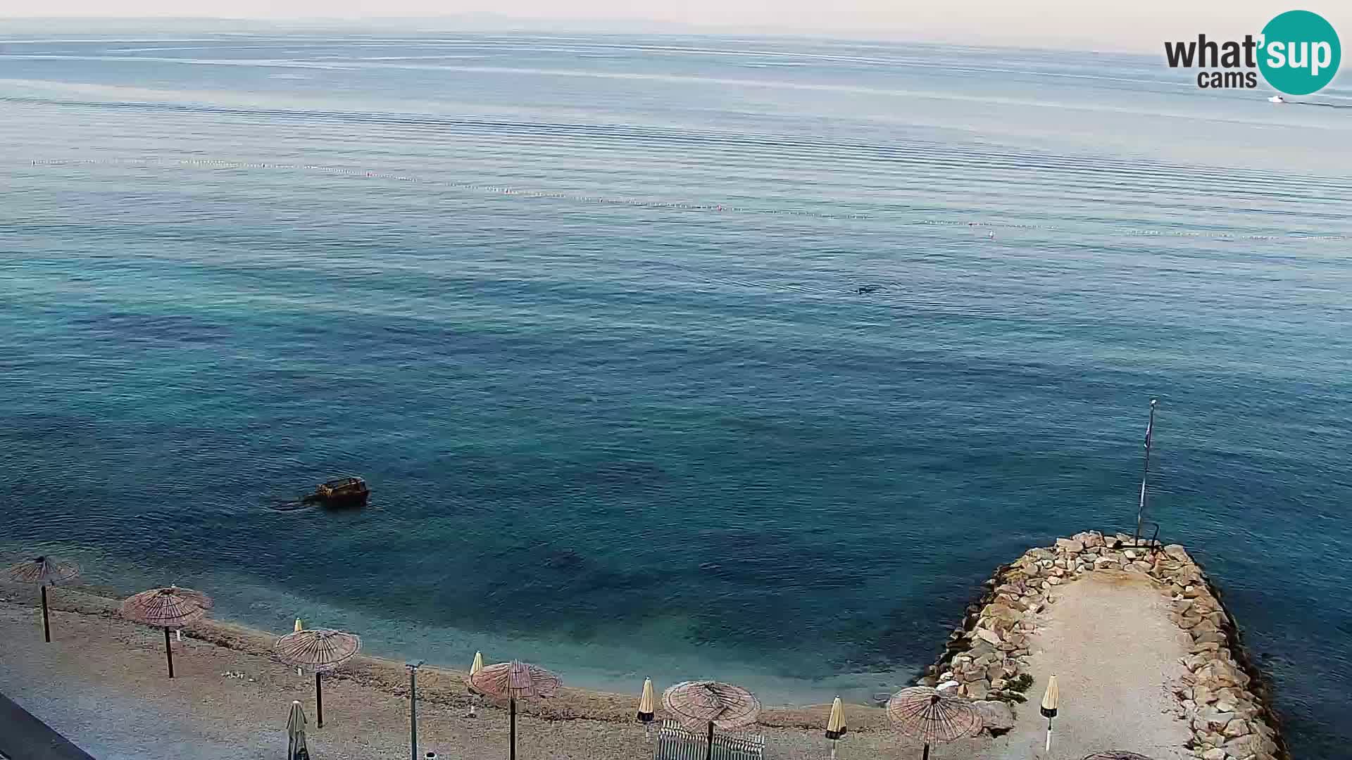 Webcam Spiaggia di Podstrana – Diretta dall’Hotel Split