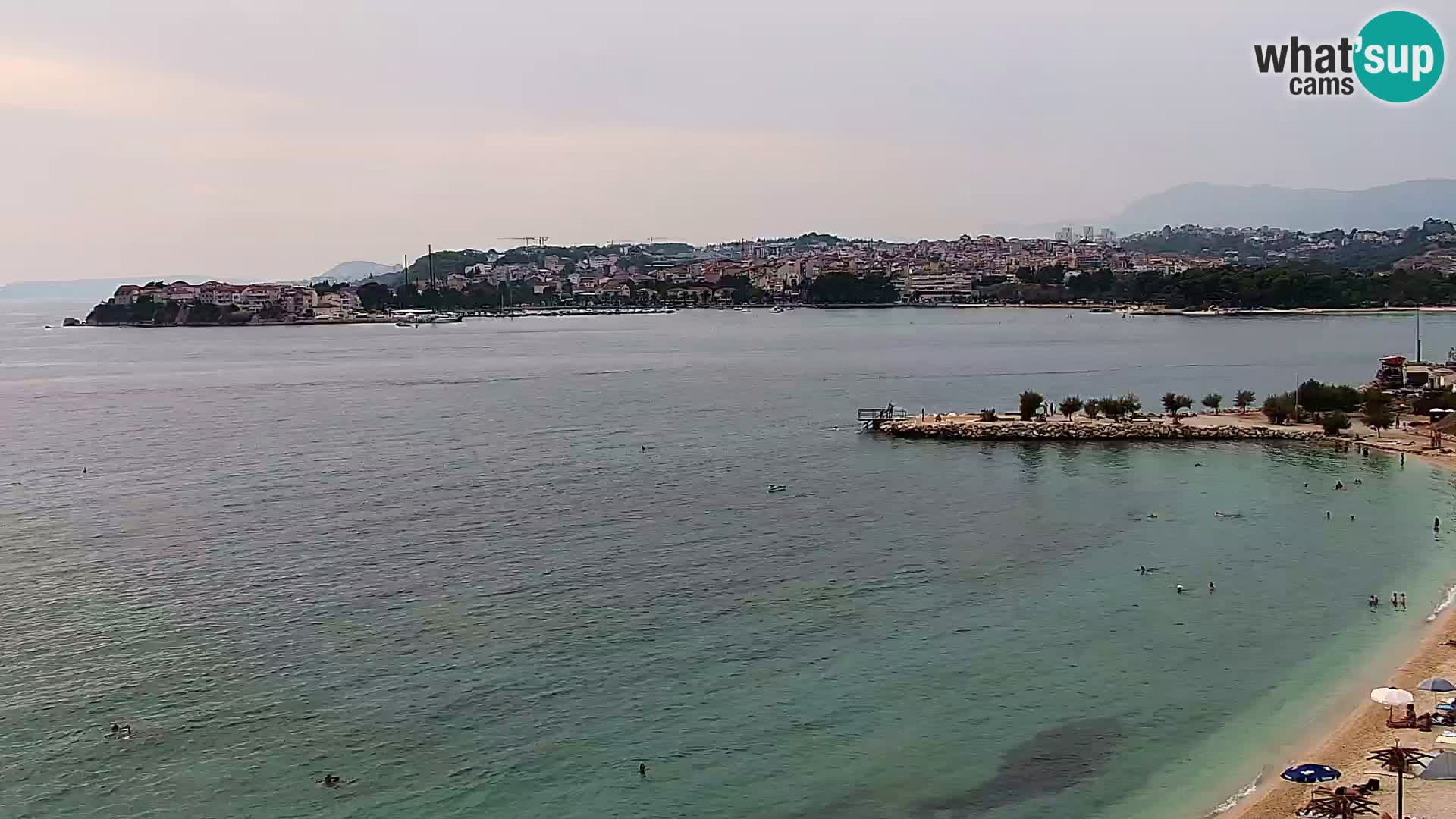 Podstrana Beach Webcam – Live View from Hotel Split