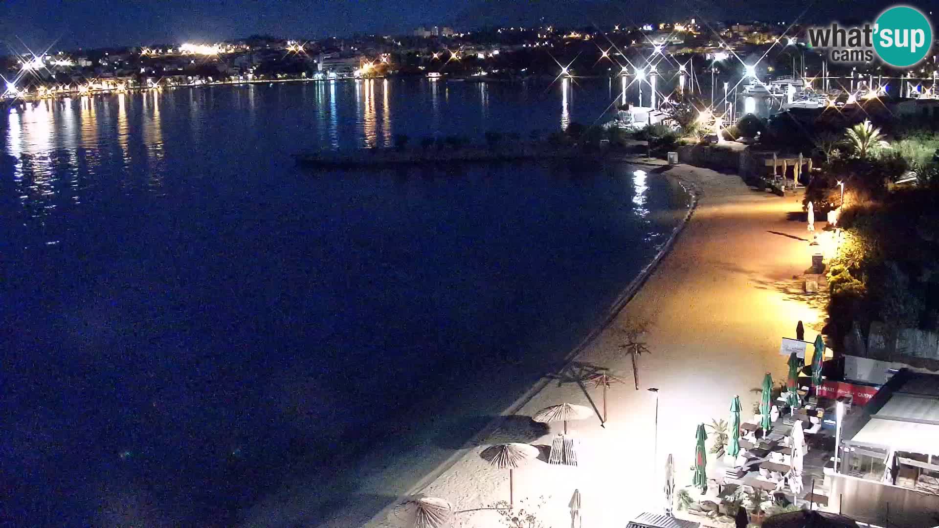 Web kamera Plaža Podstrana – Pogled uživo
