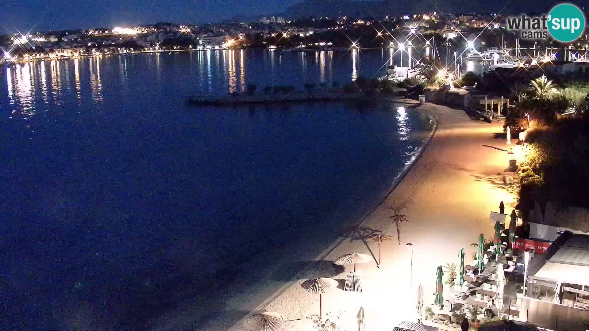 Webcam Playa de Podstrana – Vista en directo desde Hotel Split