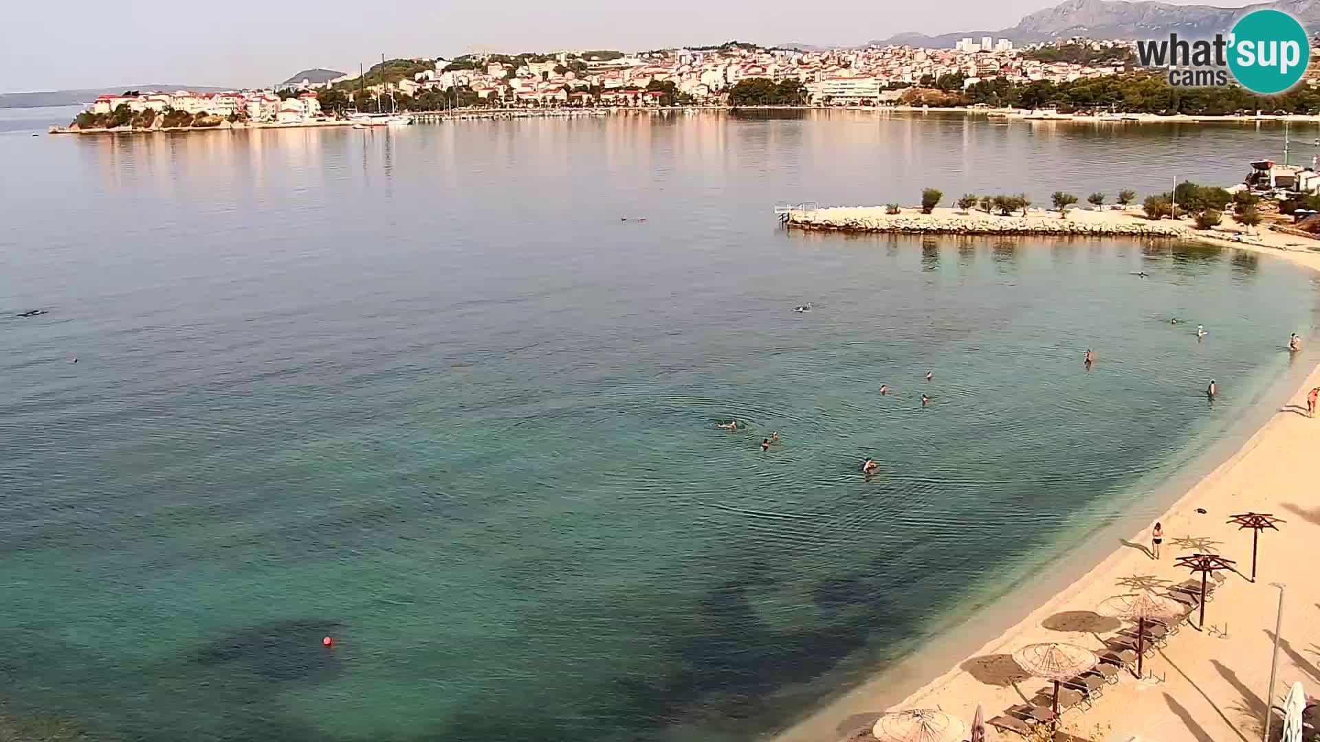 Podstrana Strand Webcam – Liveblick vom Hotel Split
