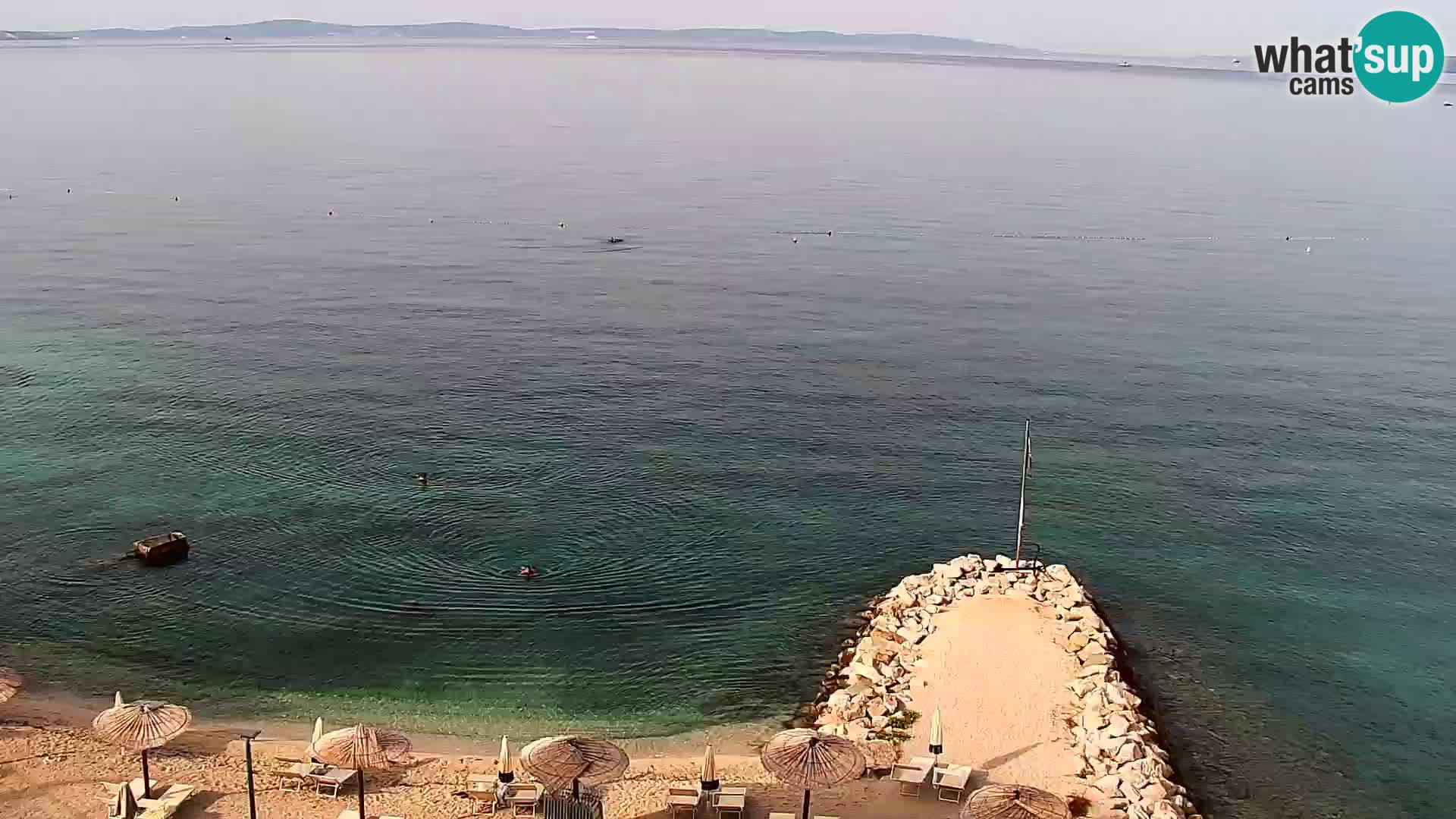 Podstrana Strand Webcam – Liveblick vom Hotel Split