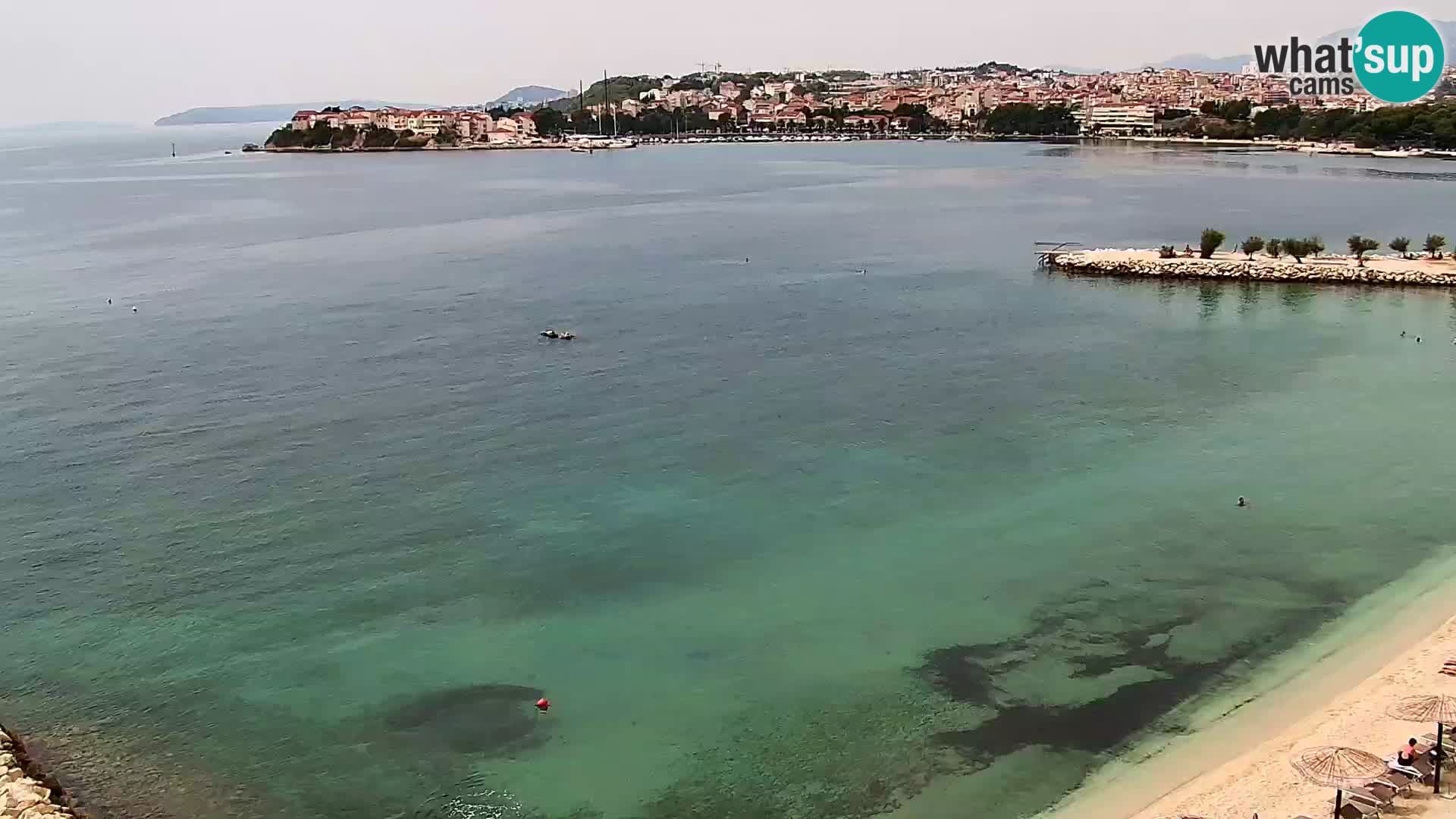 Podstrana Strand Webcam – Liveblick vom Hotel Split