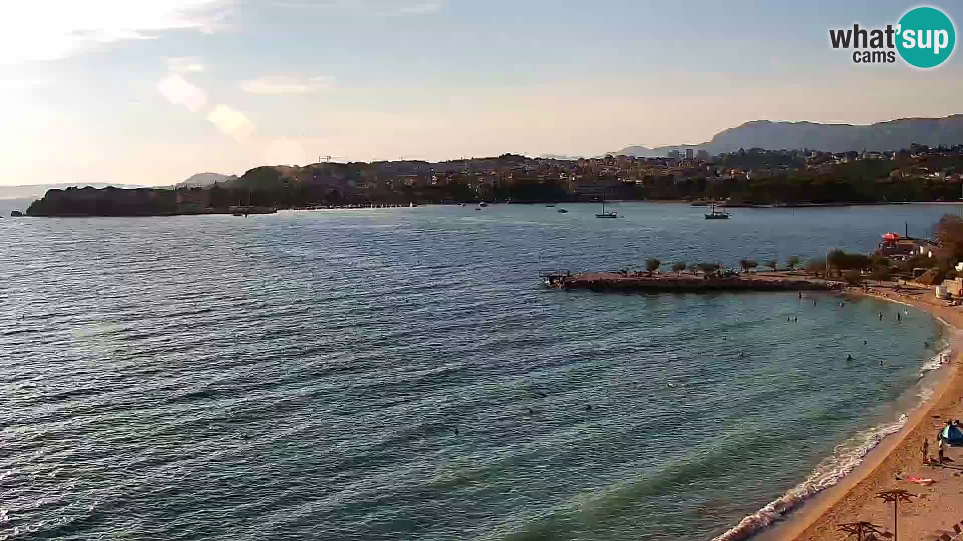 Webcam Playa de Podstrana – Vista en directo desde Hotel Split