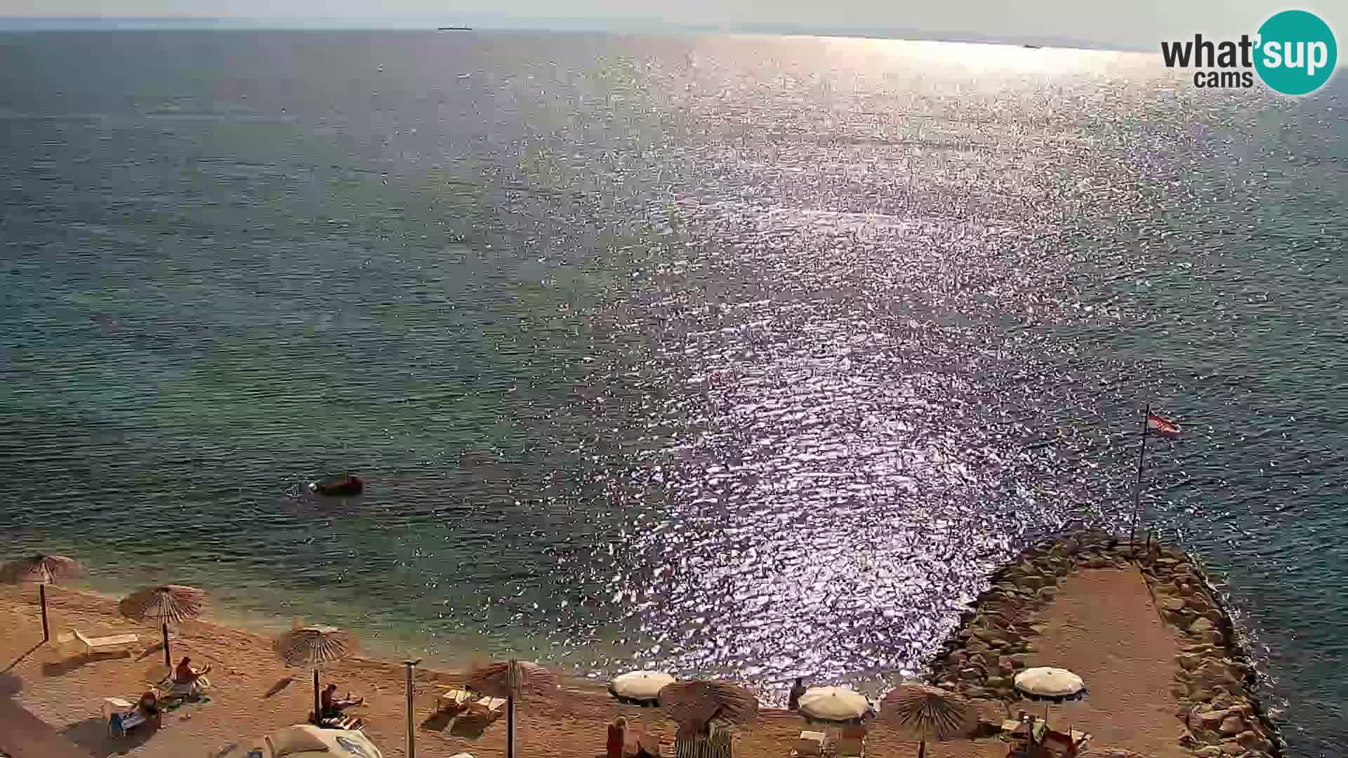 Podstrana Beach Webcam – Live View from Hotel Split